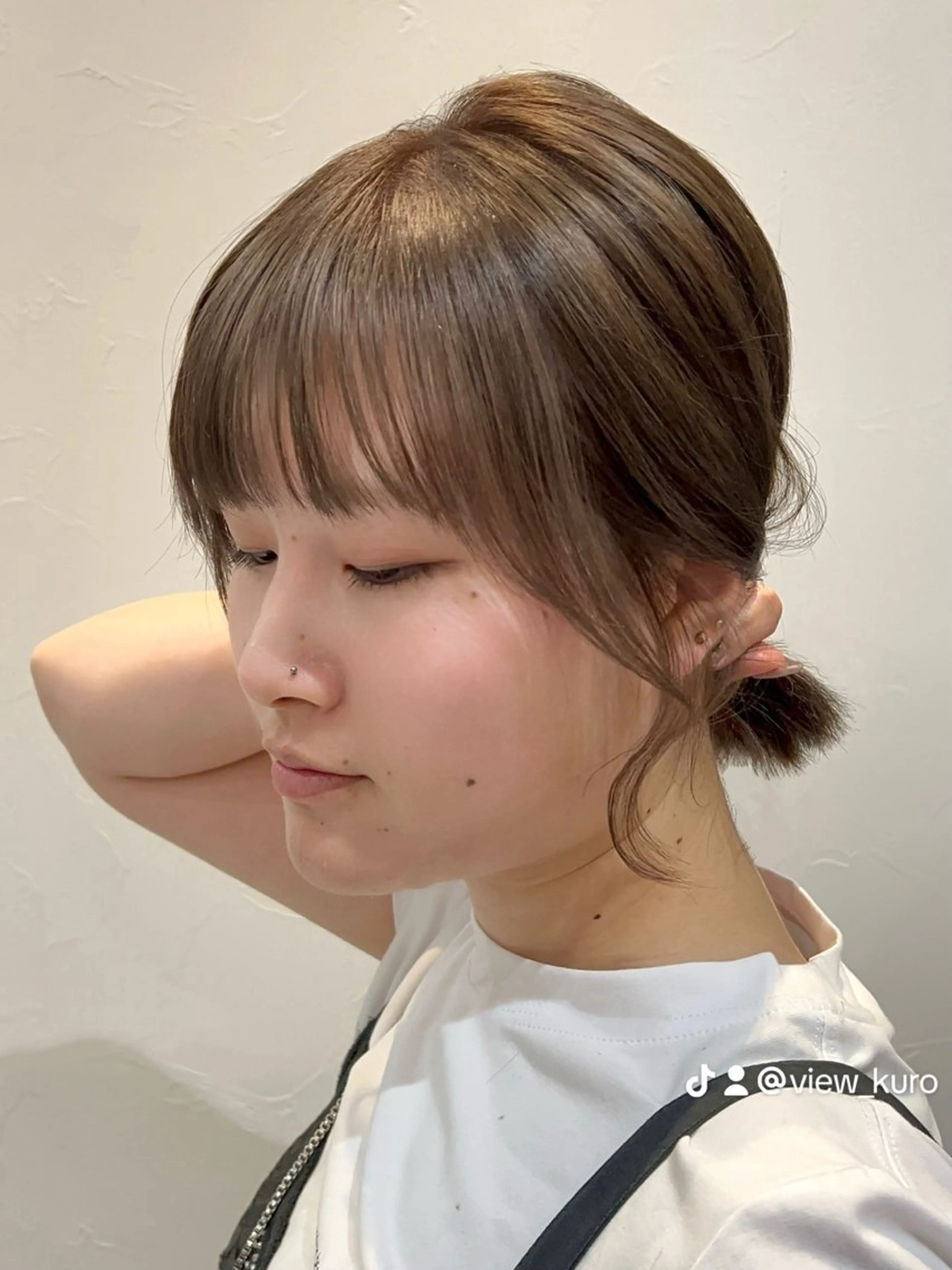 ミディアム カット 🫧似合わせ前髪/ 小顔カットくろ🫧のヘアスタイル