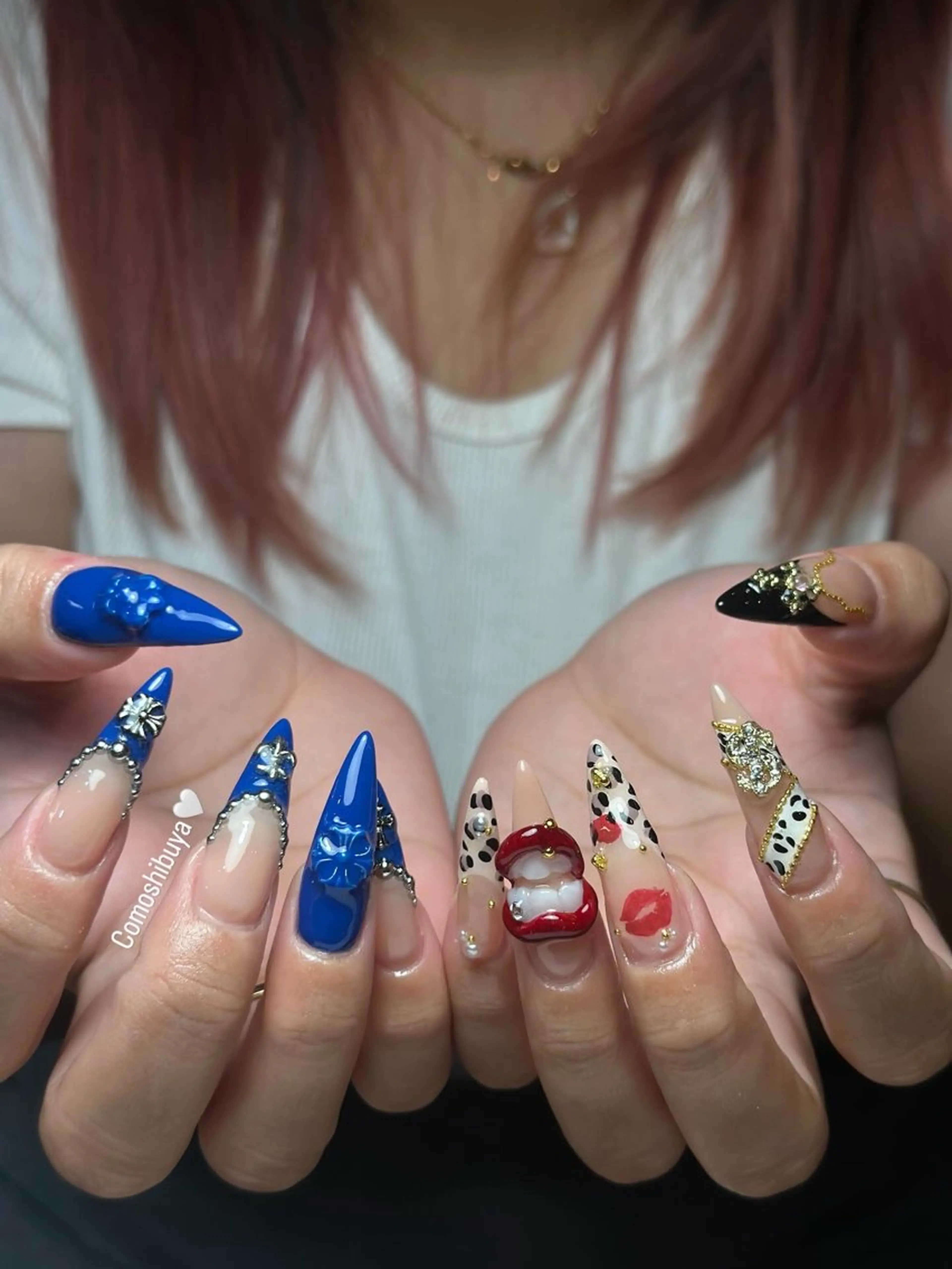 ネイル 韓国ネイル シンプルネイル ワンホンネイル ハンドネイル CoMo Nail Studio所属・CoMo Nailのネイルデザイン