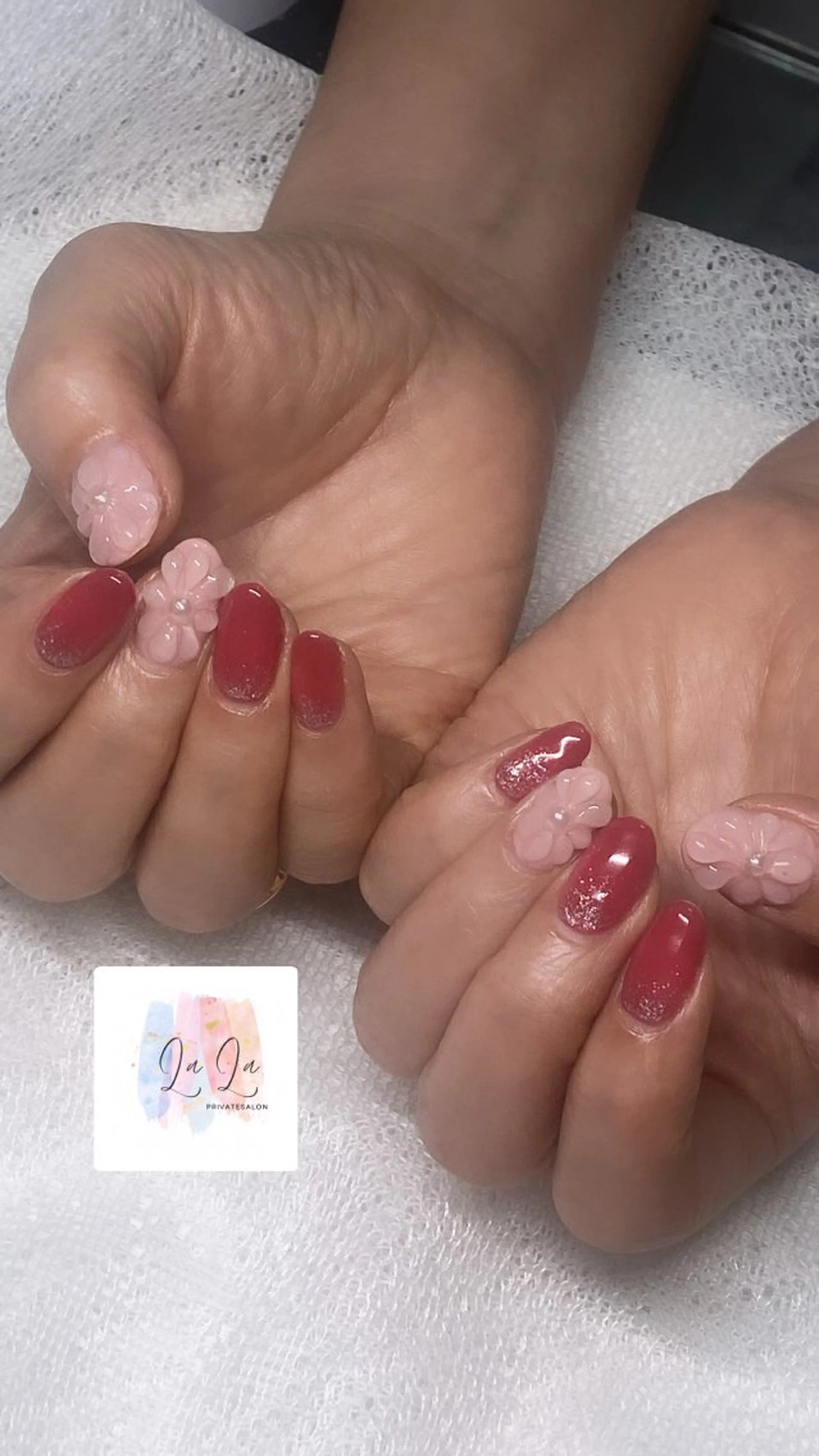 ネイル フラワーネイル ぷっくりネイル あ いのその他イメージ