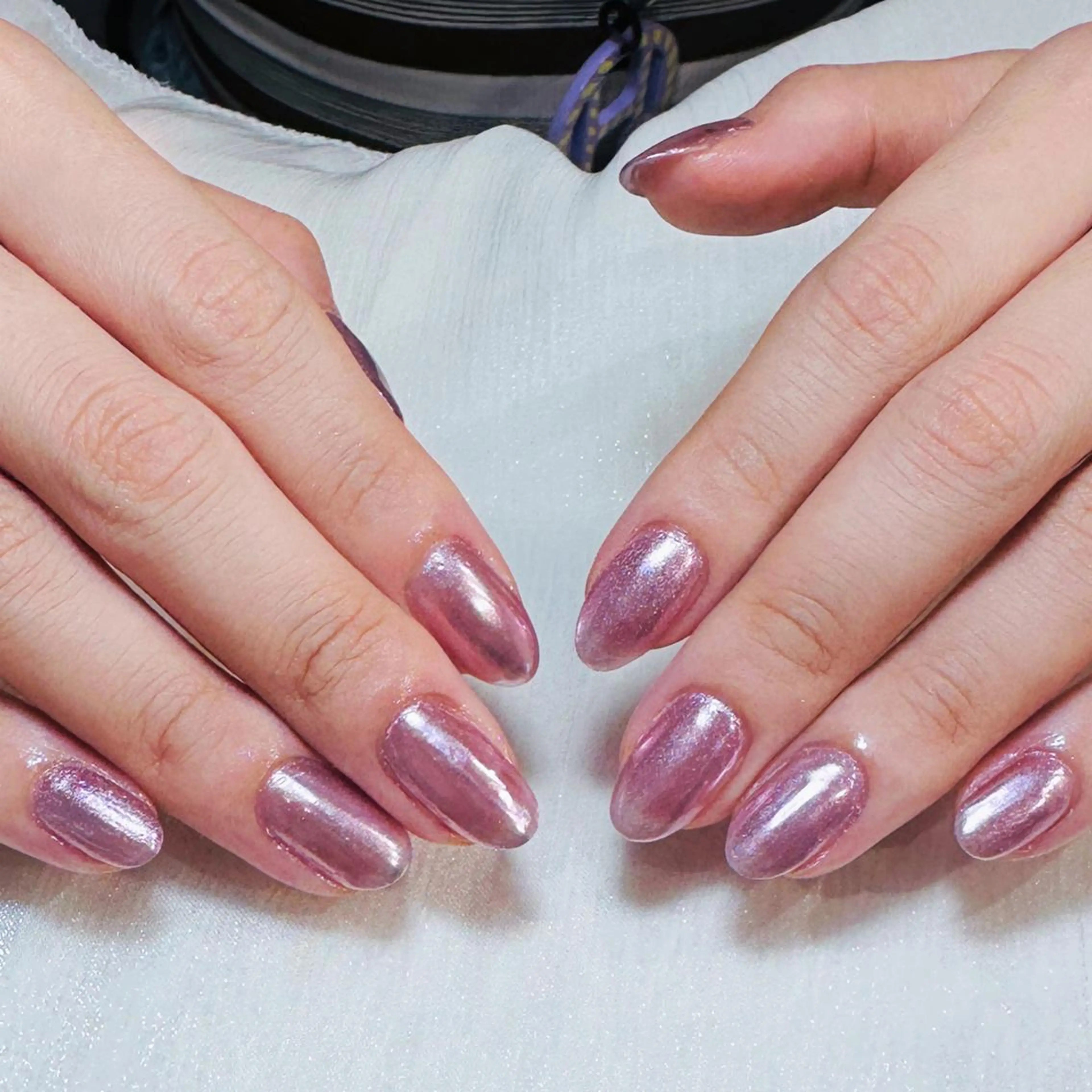 ネイル アートネイル オーロラネイル ガーリー キラキラネイル マグネットネイル ハンドネイル DIAMOND 💅のネイルデザイン