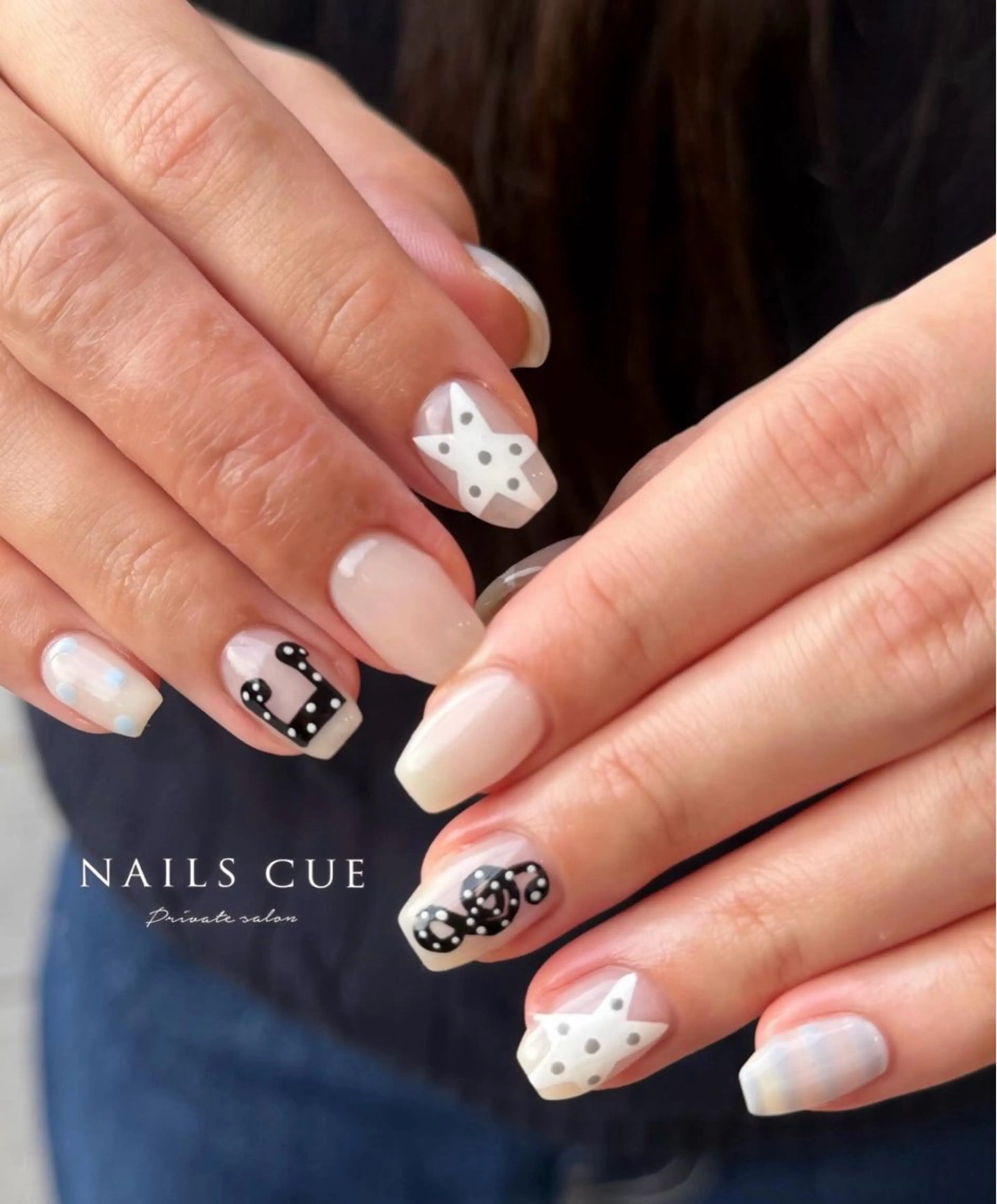 ネイル ハンドネイル nailscue hinonのネイルデザイン