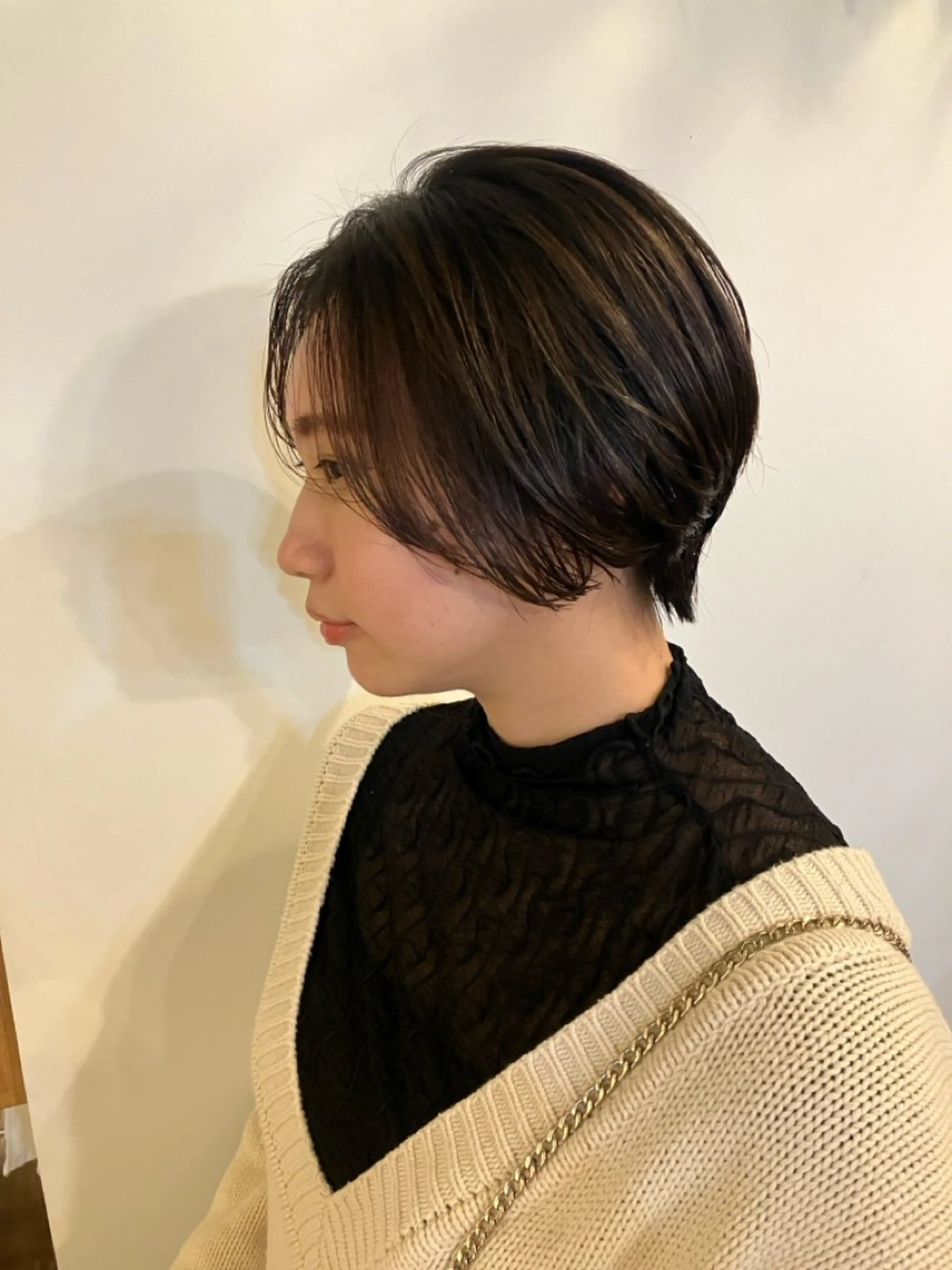 ショート ハンサムショート ショートヘア loty hair design所属・SEIRA🤍 レイヤーカットのヘアスタイル