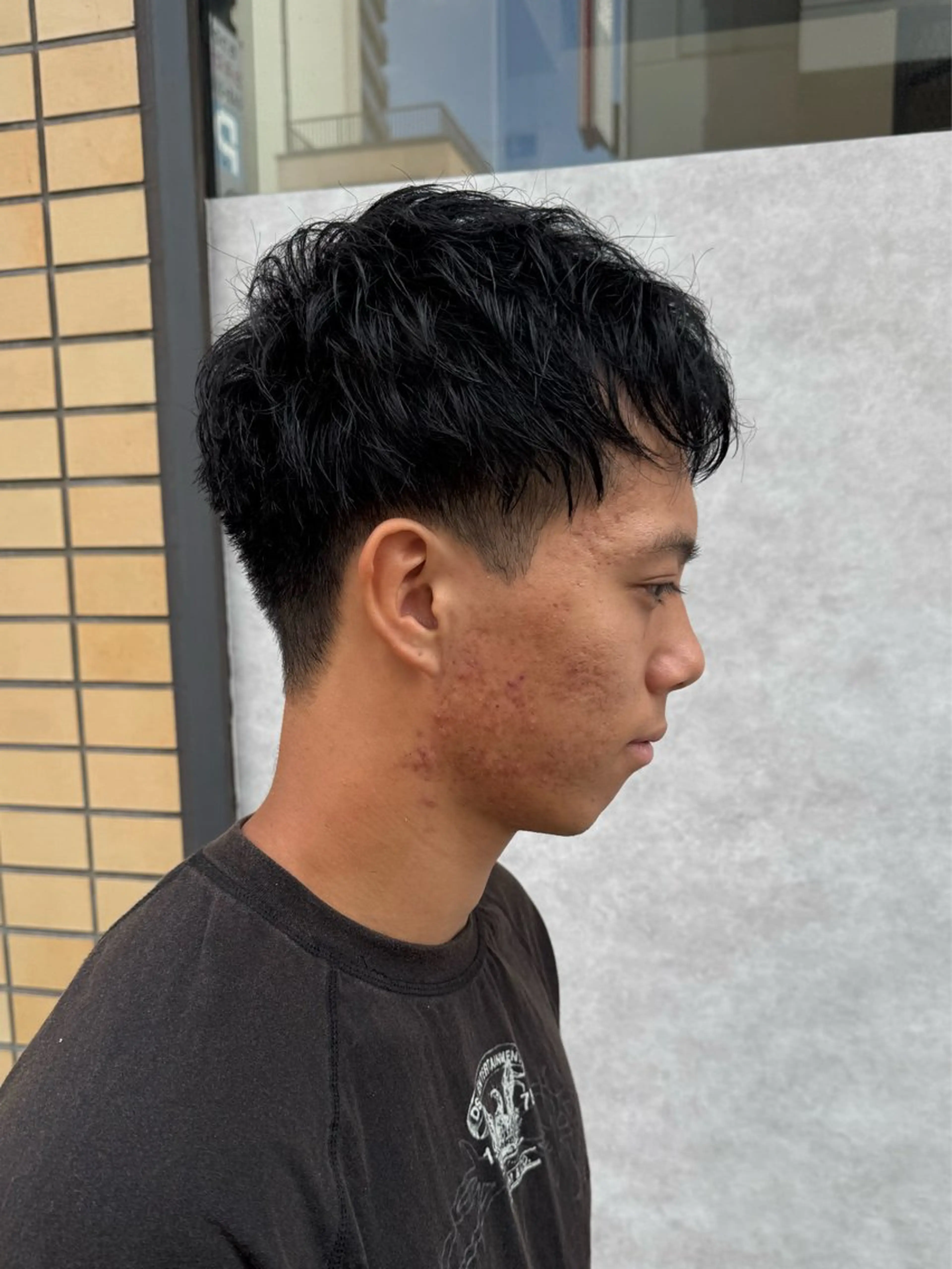 メンズ カット 米元 春奈のヘアスタイル