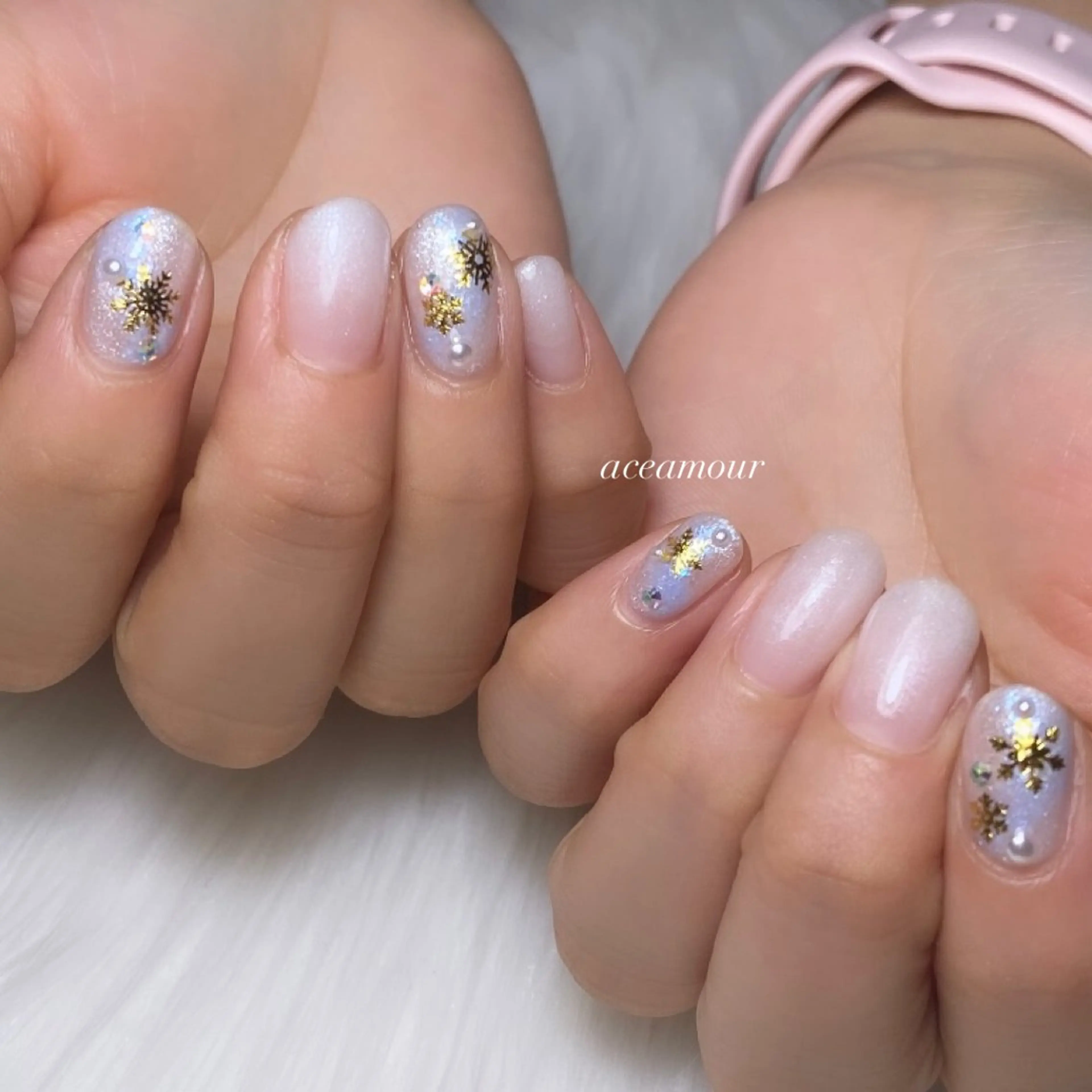 ネイル ネイル/耳つぼ /新ホワイトニングのネイルデザイン