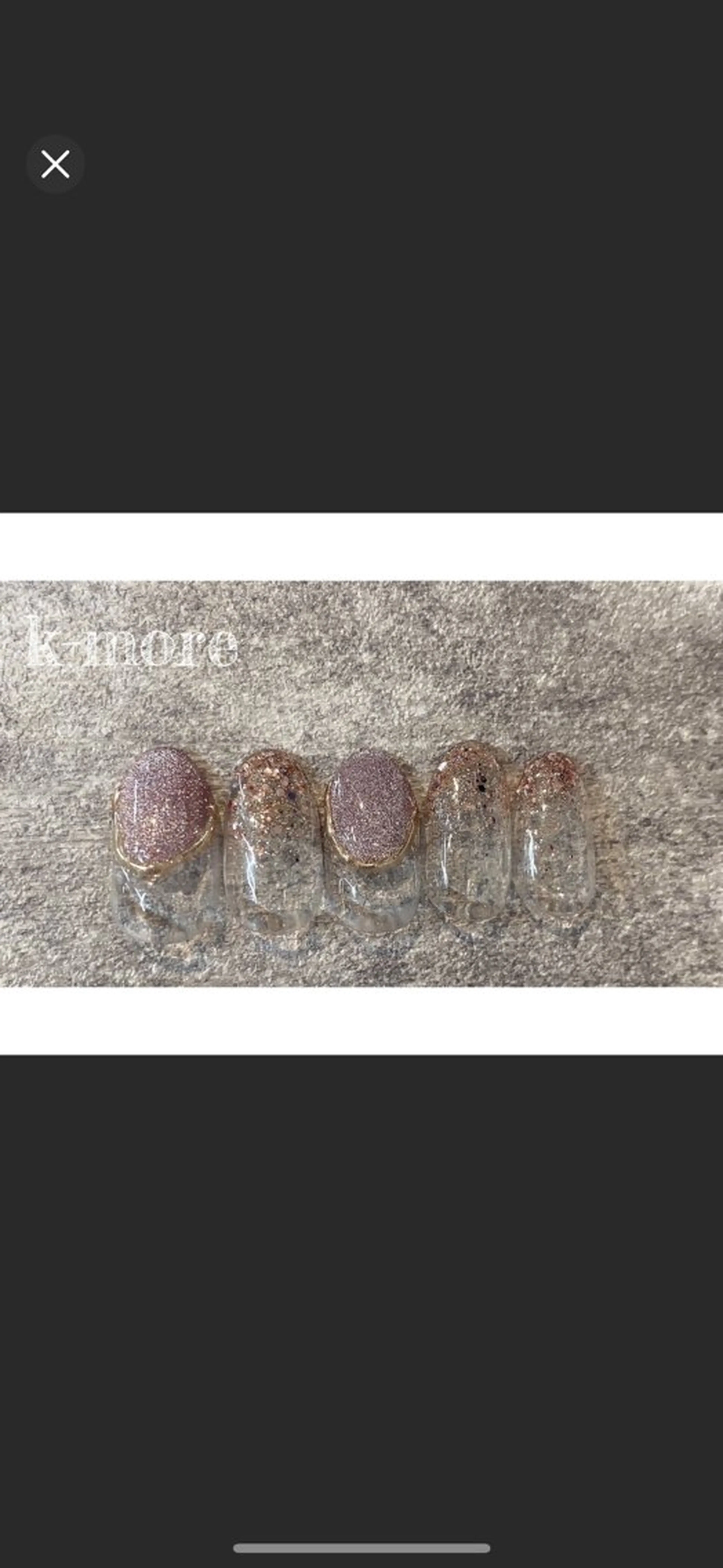 ミディアム K-more（ケーモア）知立店所属・K-more知立店 まなみのネイルデザイン