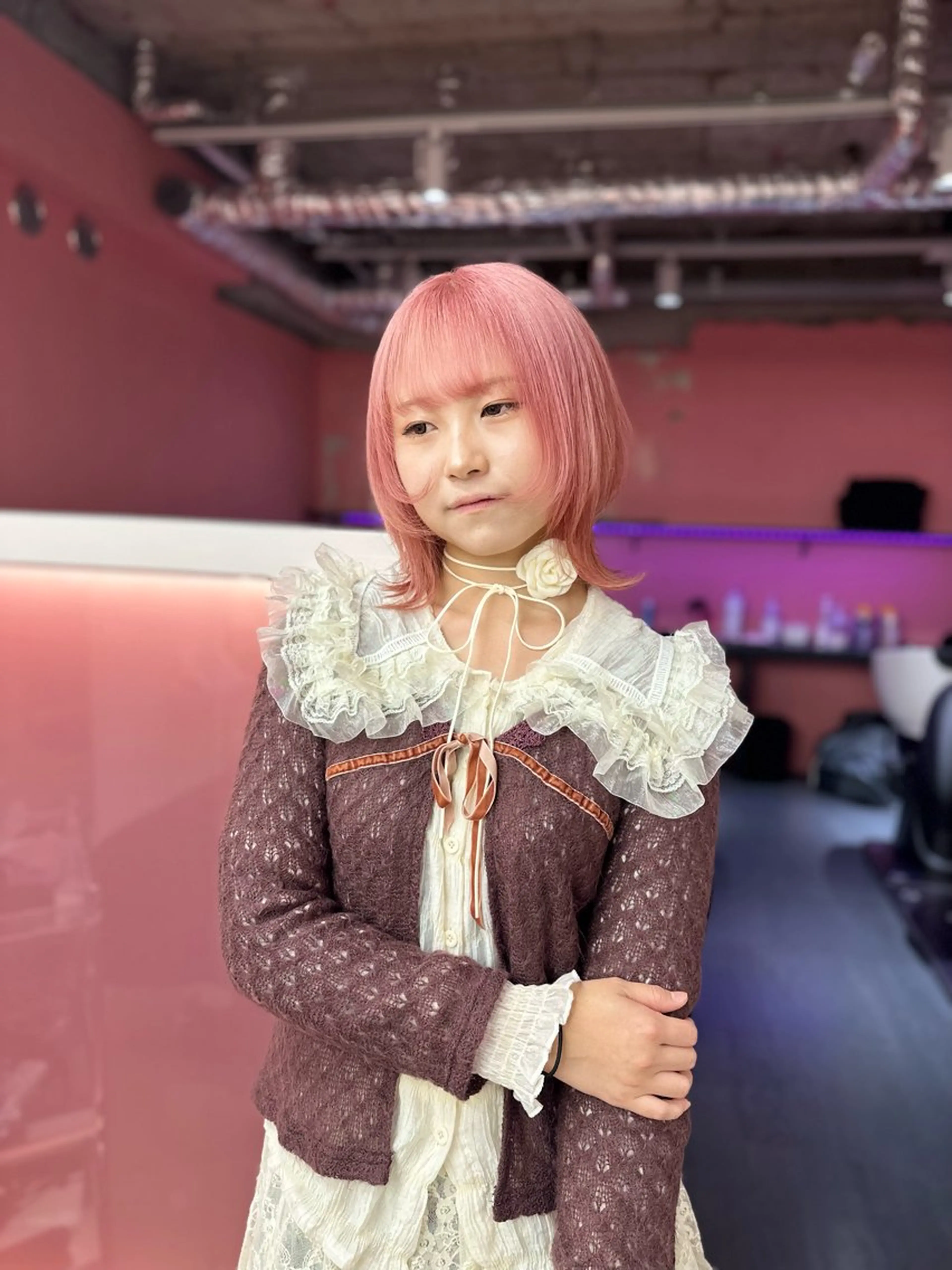 カラー ブリーチ ブリーチカラー 特化/MAHIROのヘアスタイル