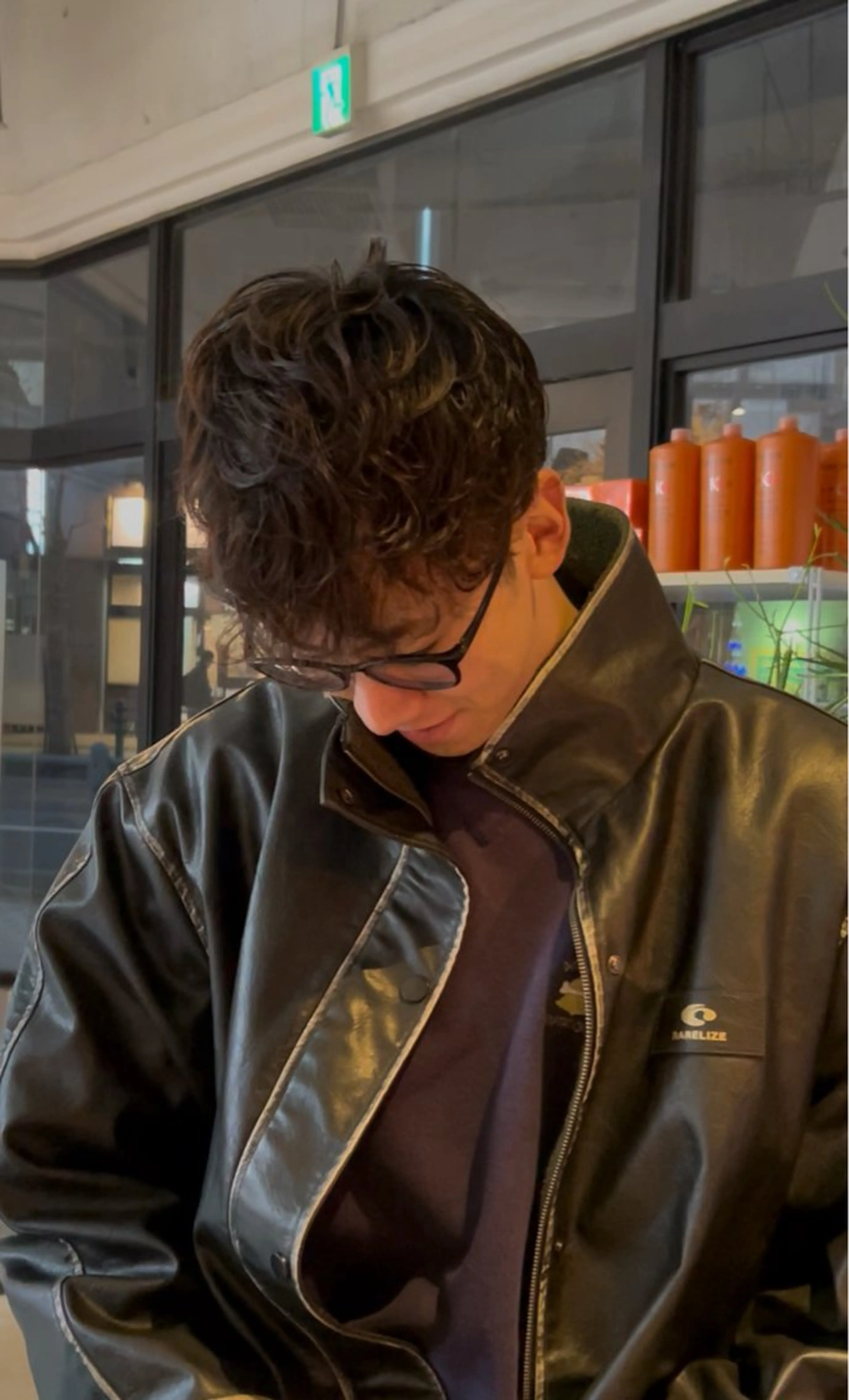 【平日限定】メンズカット💇＋スペインカール ☝️￥8000 #谷塚#ラルフカール#フェード#刈り上げの写真