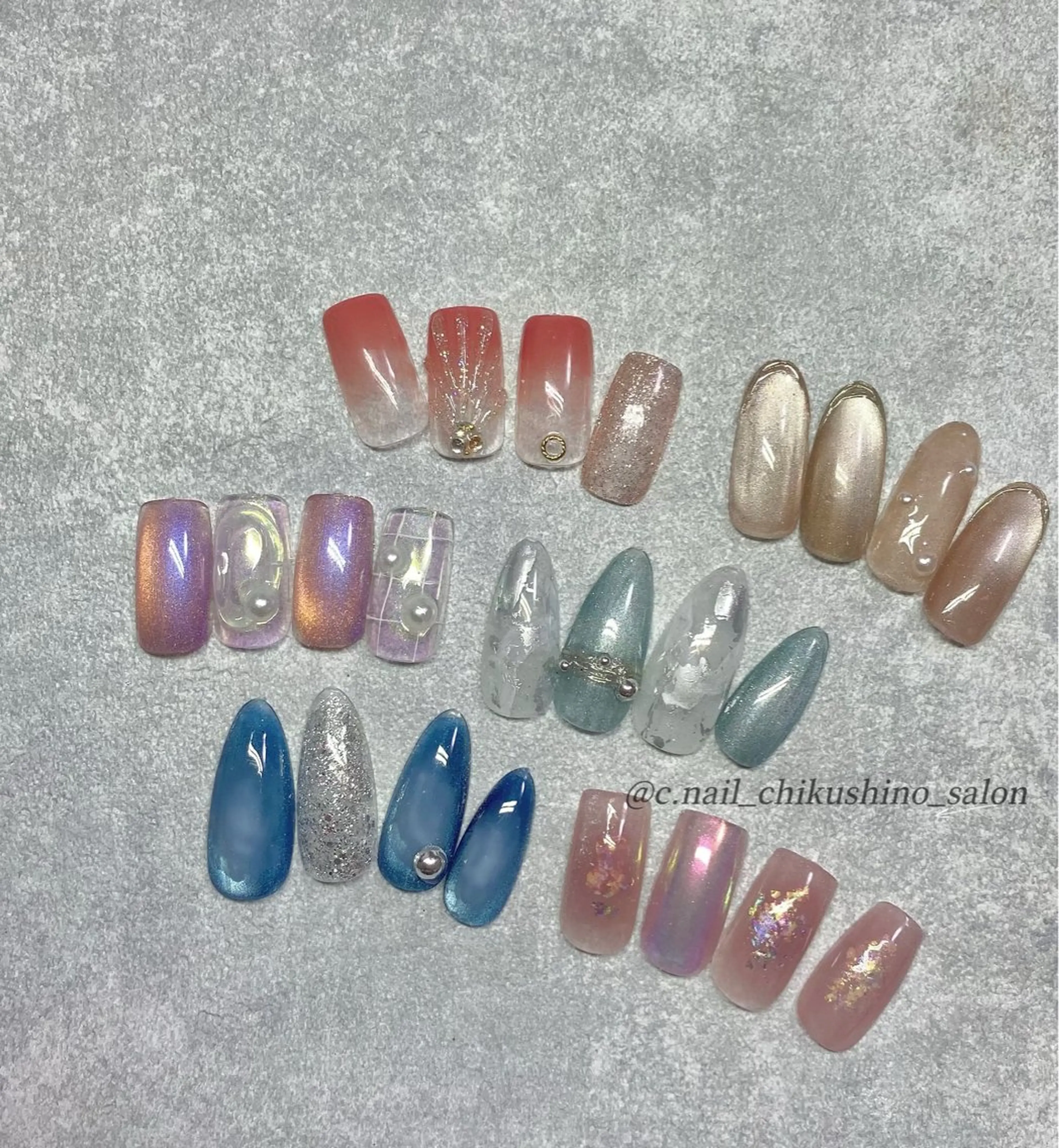 ネイル ハンドネイル C.Nail &Eye筑紫駅のネイルデザイン