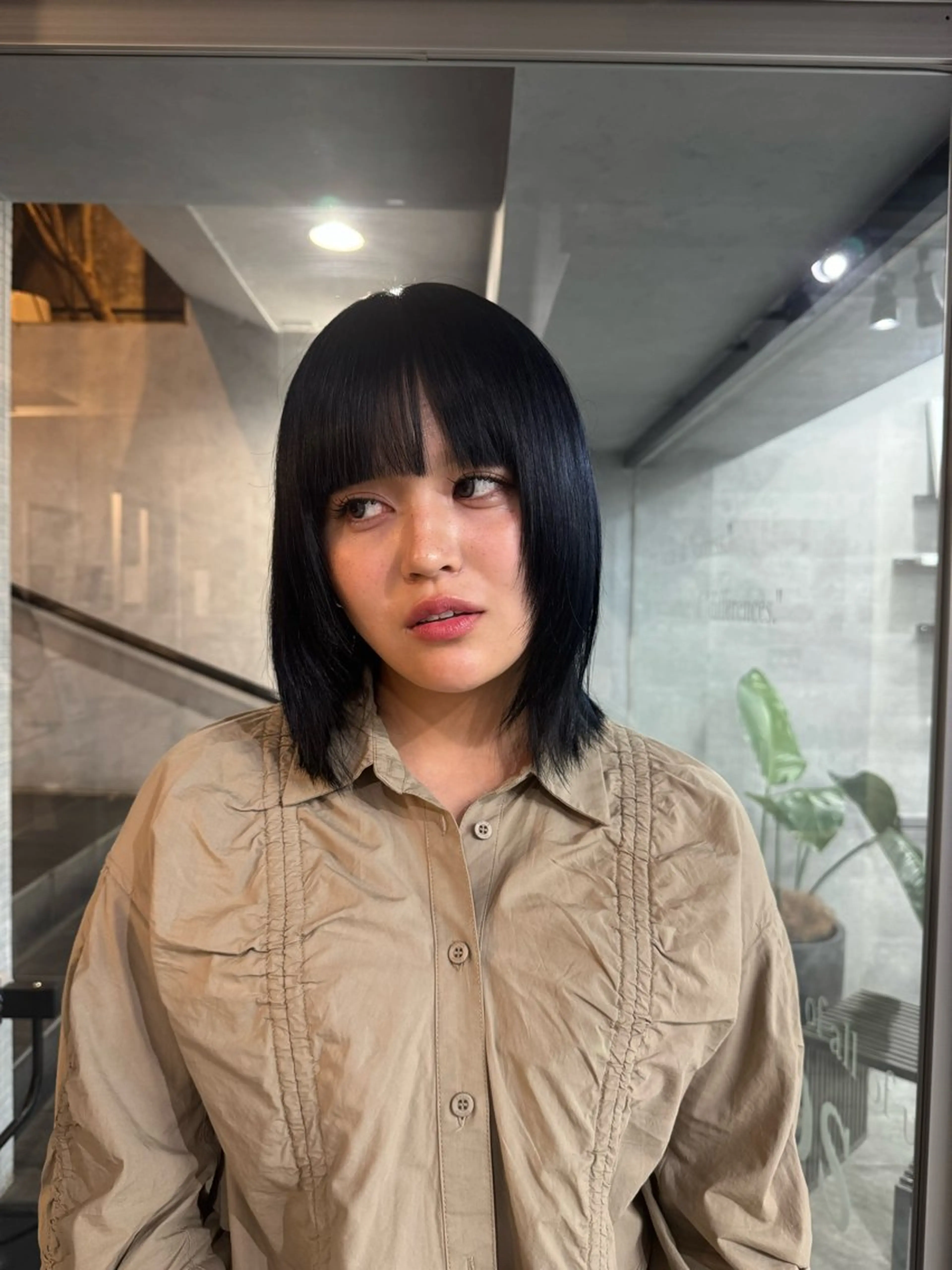 ショート カラー あなたのお悩み改善" You"💚❤️💛のヘアスタイル