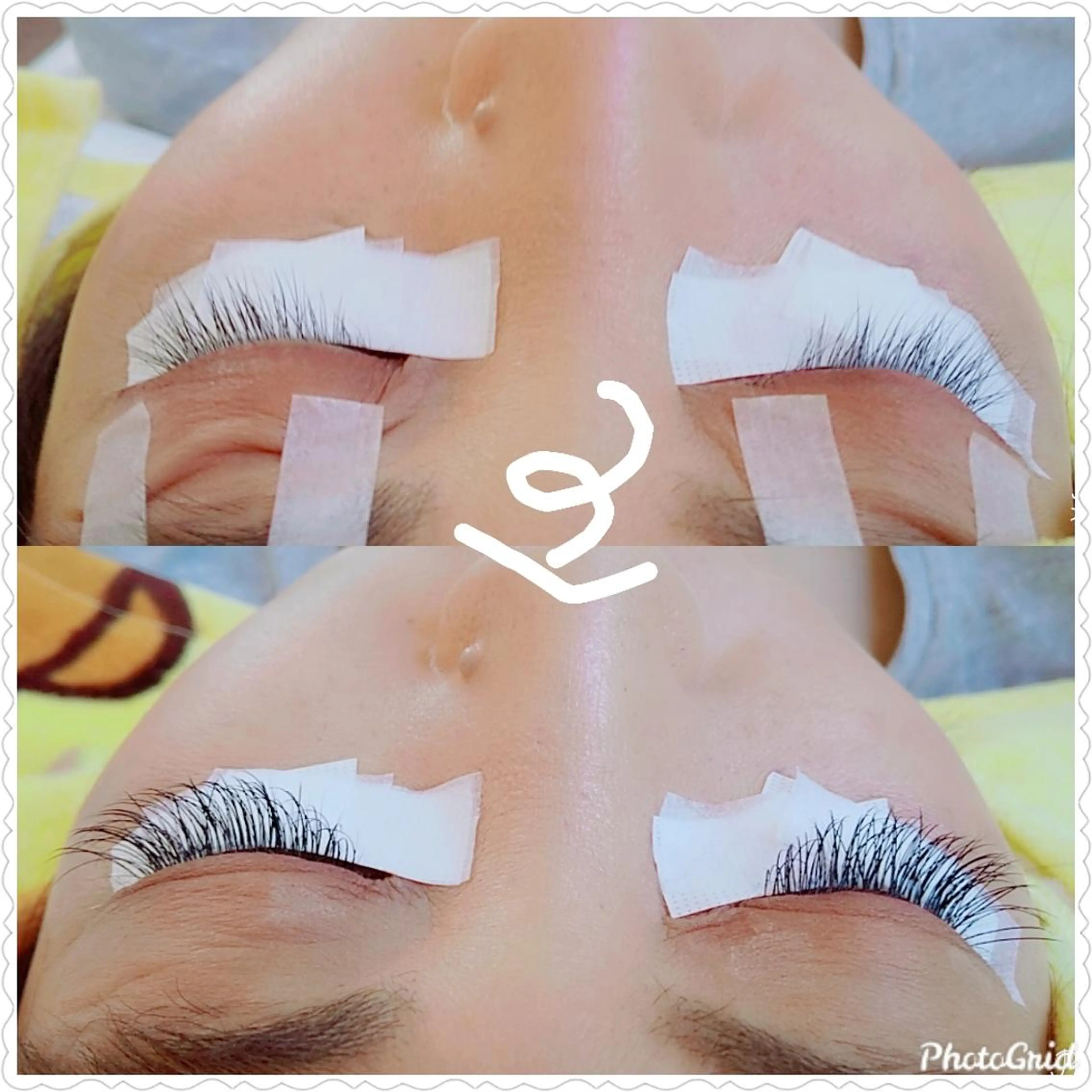 マツエク・マツパ 💡次世代LED -TIARA💡のマツエク・マツパデザイン