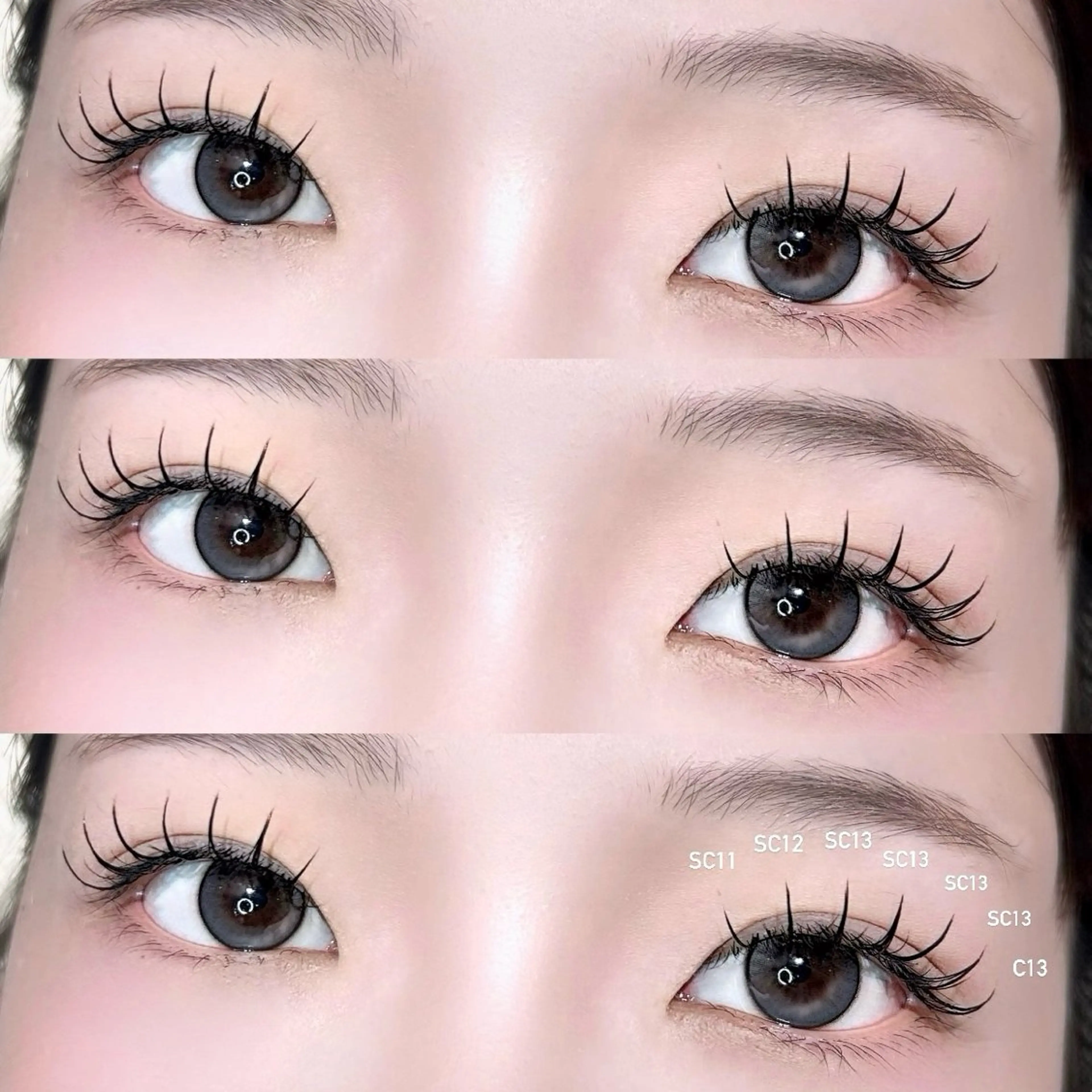 マツエク・マツパ LashOne四条店所属・LashOne四条店 大野栞のマツエク・マツパデザイン