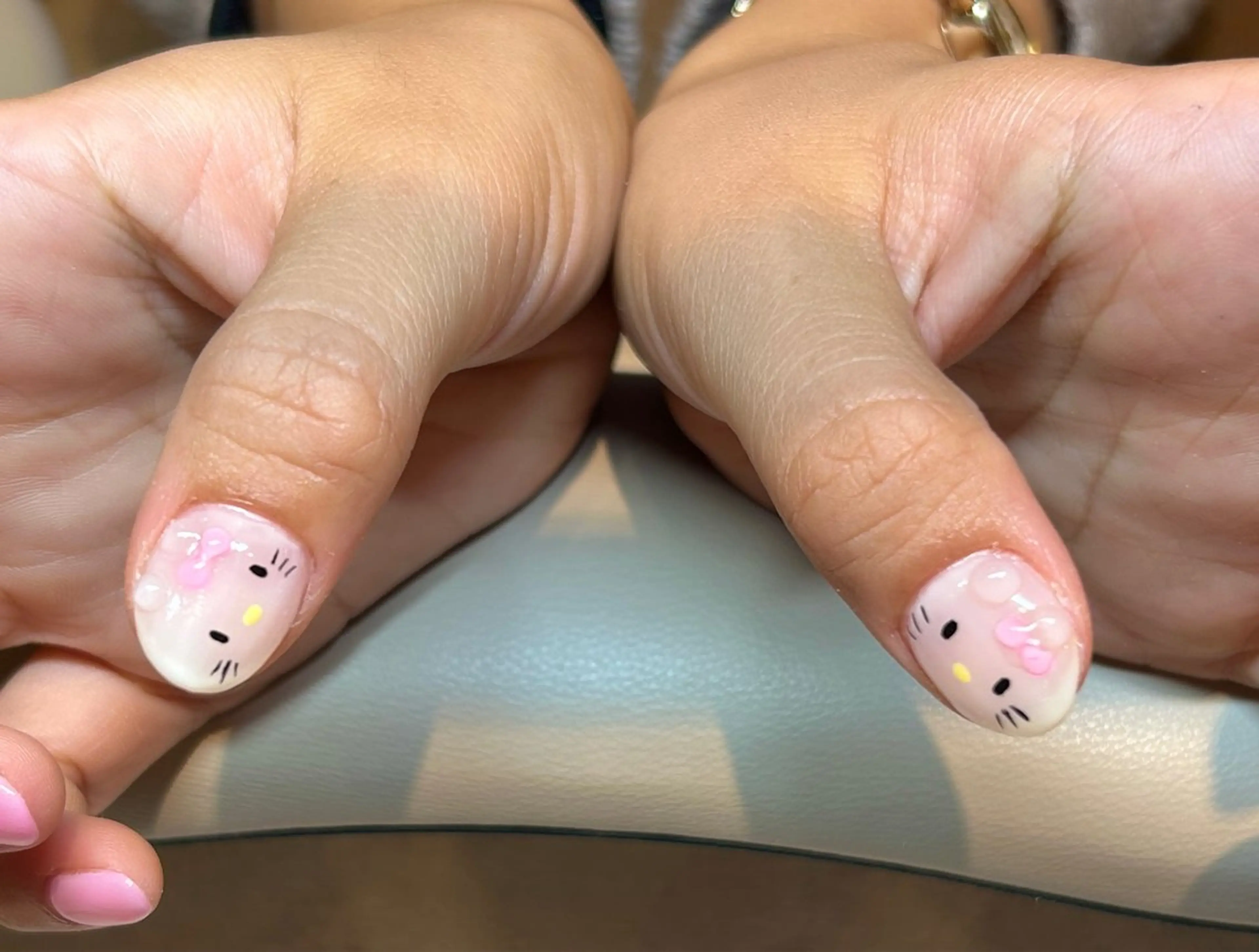 【ハンドジェル】アート2️⃣本付放題🎨¥4.500🩷ジェルオフ込の写真