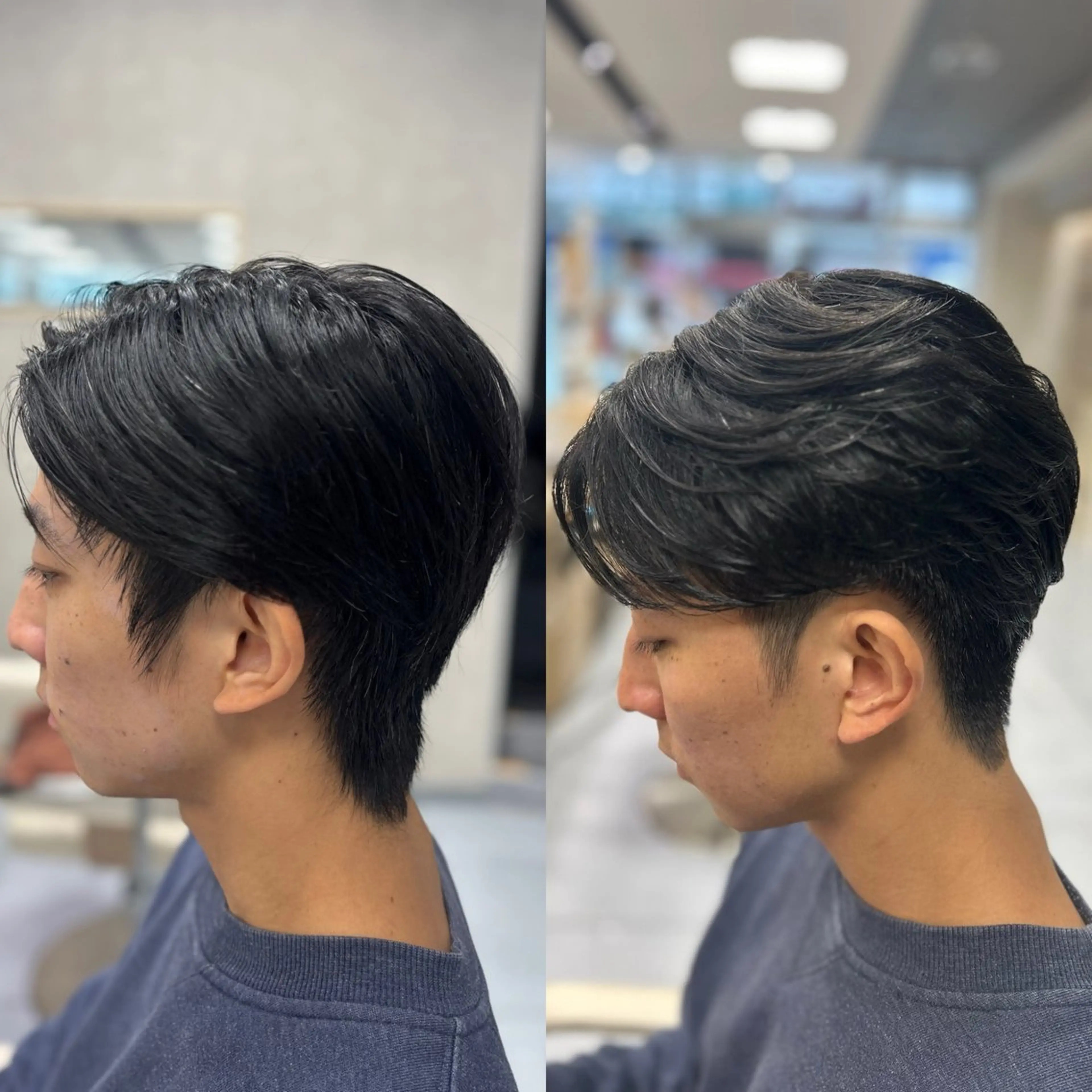 【カット➕パーマ➕カラー】《メンズ限定》 💜欲張りハッピーセット💙大幅イメチェンしたい方にうってつけです🐼💙の写真