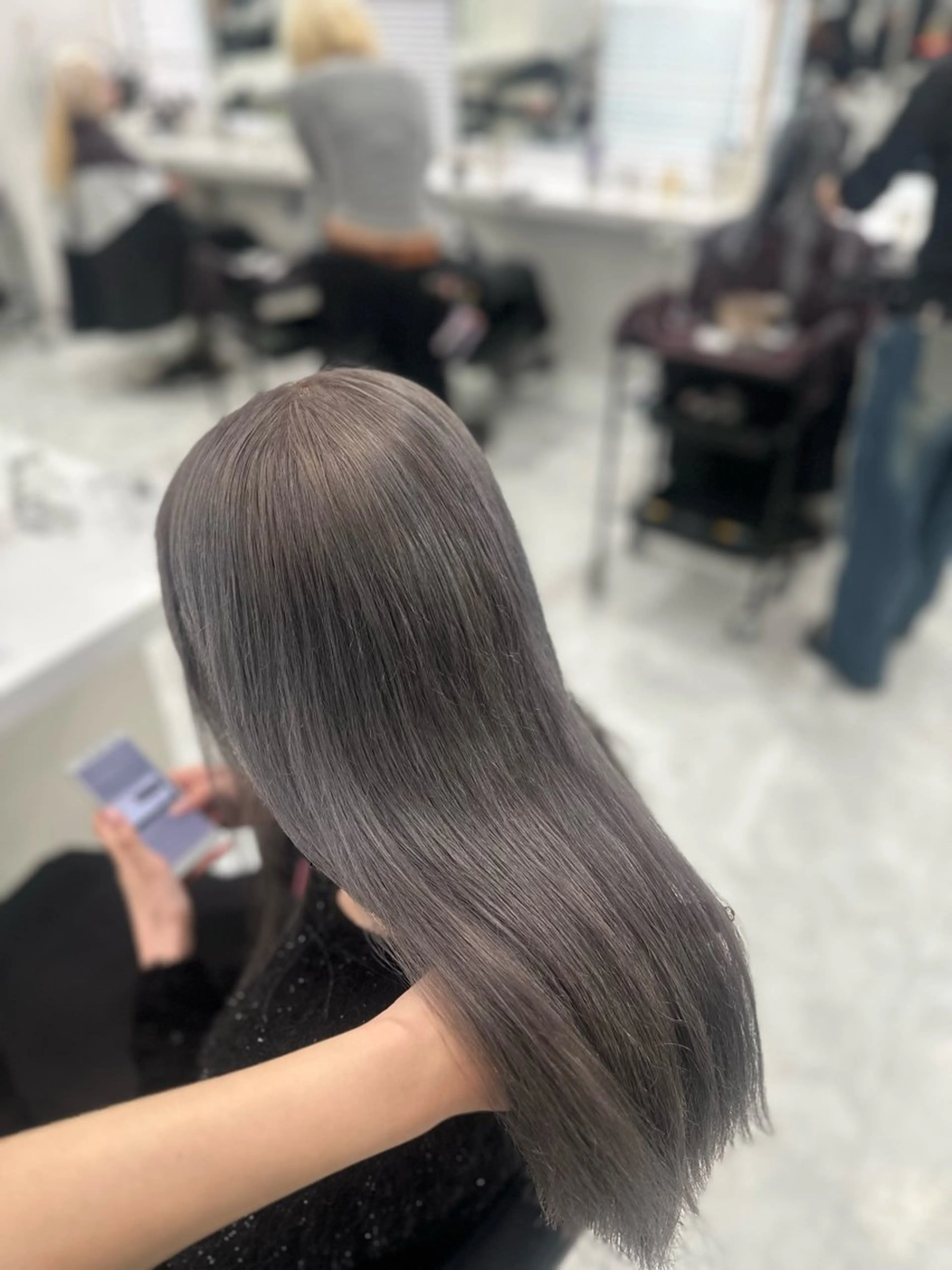 ロング 韓国ガーリー🤍ハイ トーン🤍Ayanaのヘアスタイル