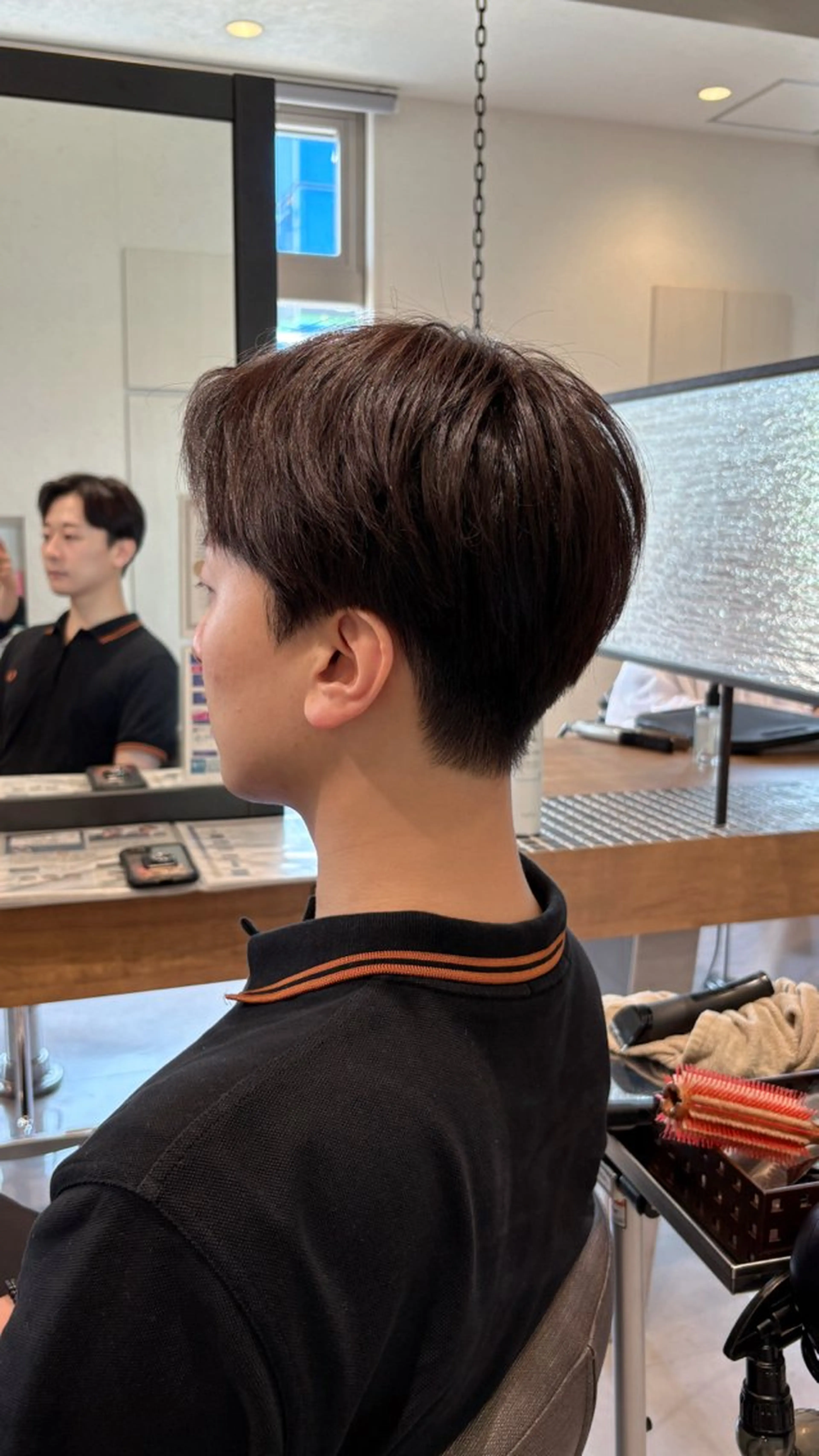 ショート メンズ マッシュ カット Zina.金上美玲 ✲レイヤー/メンズのヘアスタイル