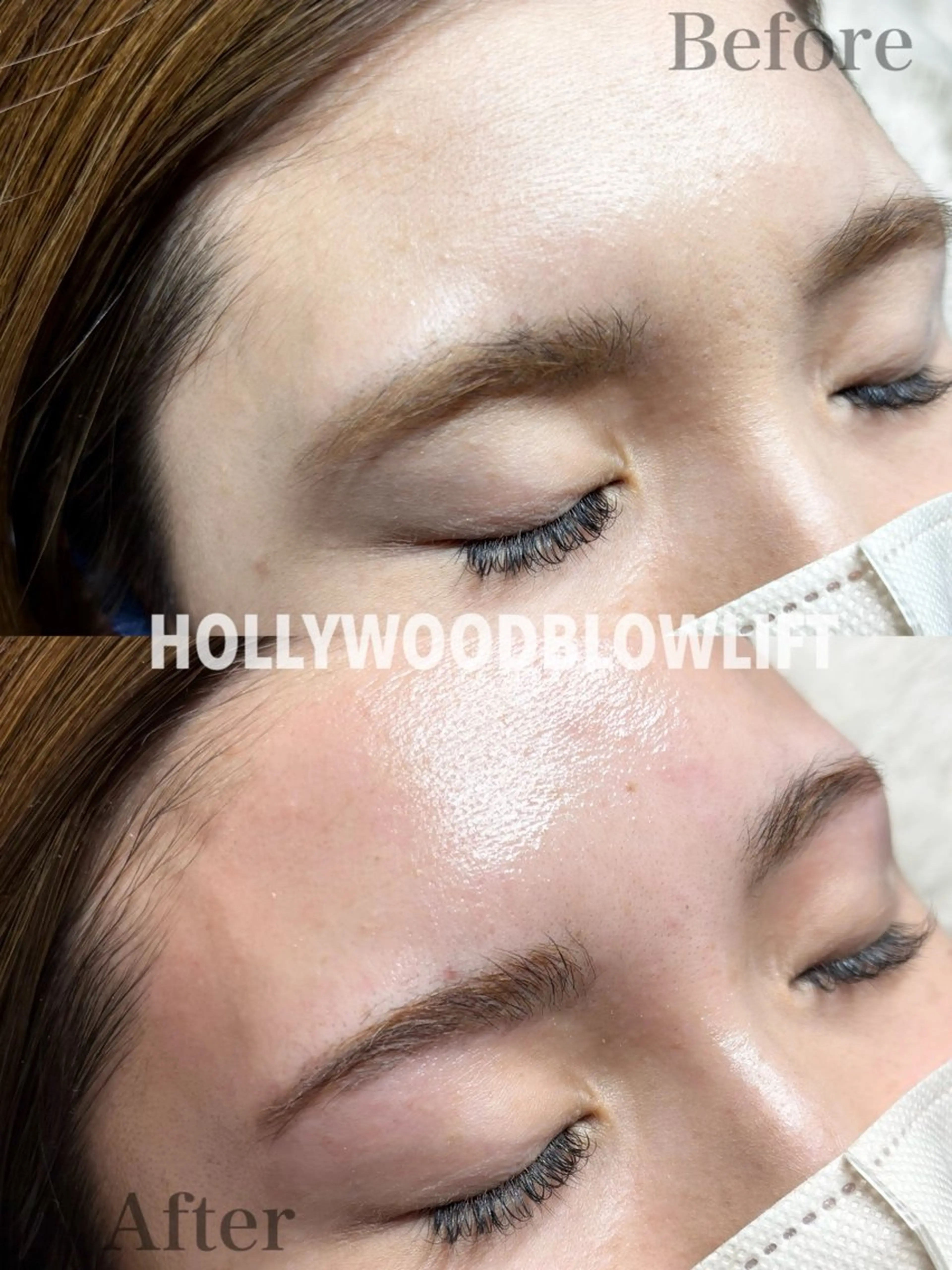 アイブロウ ハリウッドブロウリフト ワックス脱毛 その他(アイブロウ) MIKA ♡のネイルデザイン