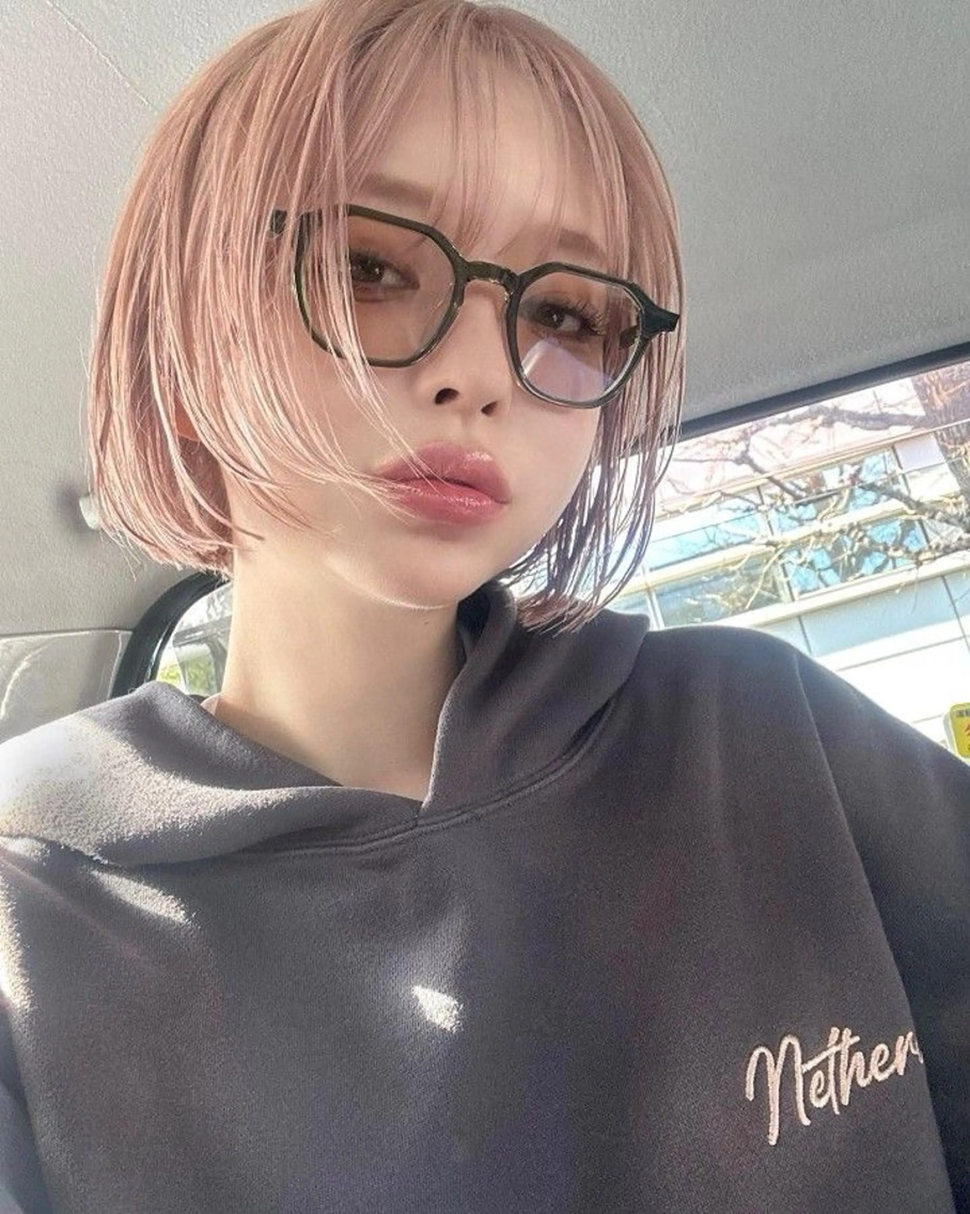 カラー ヘアカラー ALBUM銀座店所属・🎀韓国girly ブリーチ/あやか🎀のヘアスタイル