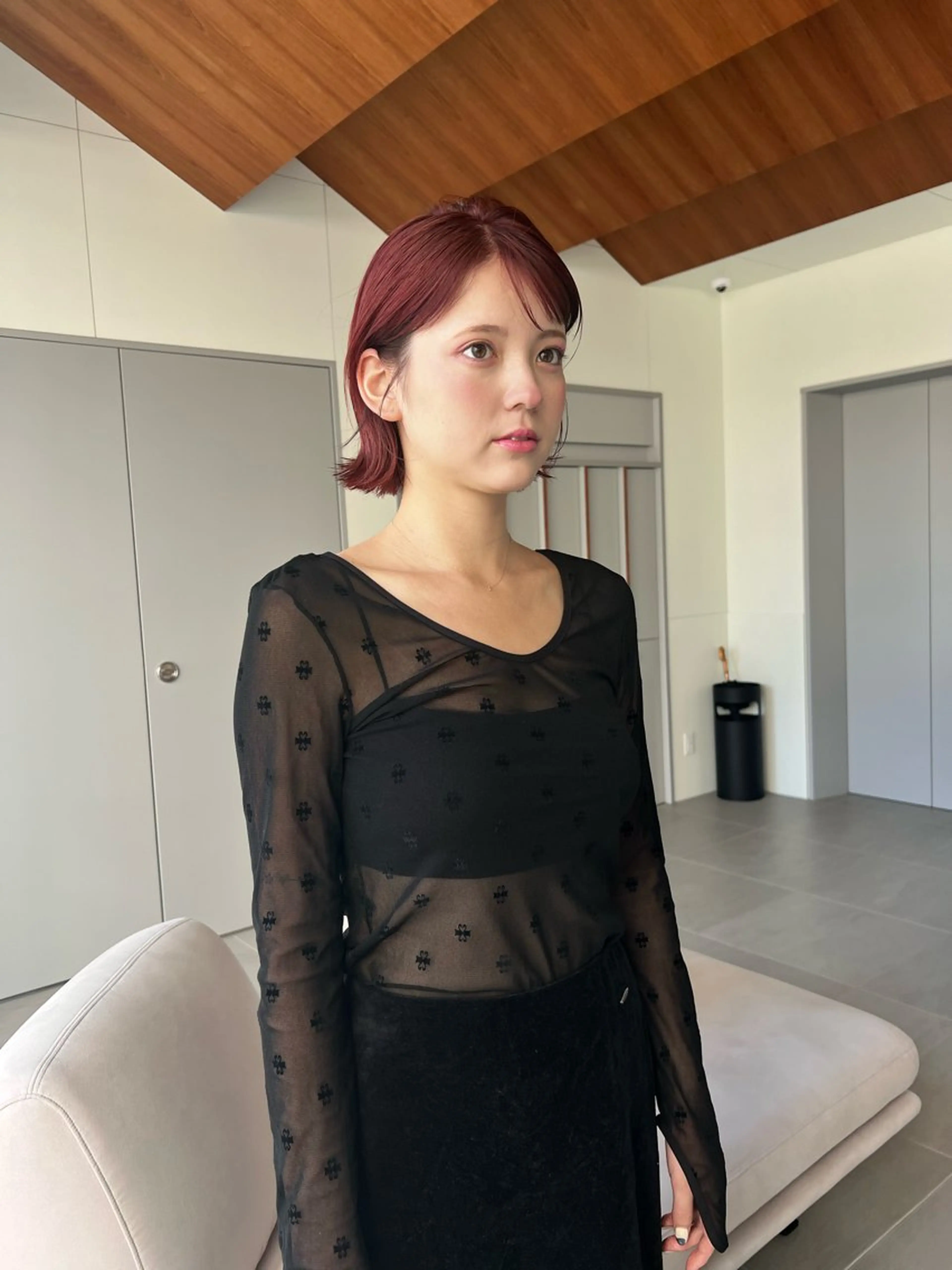 ショート 透けるカラー🫧 Memi🎀のヘアスタイル