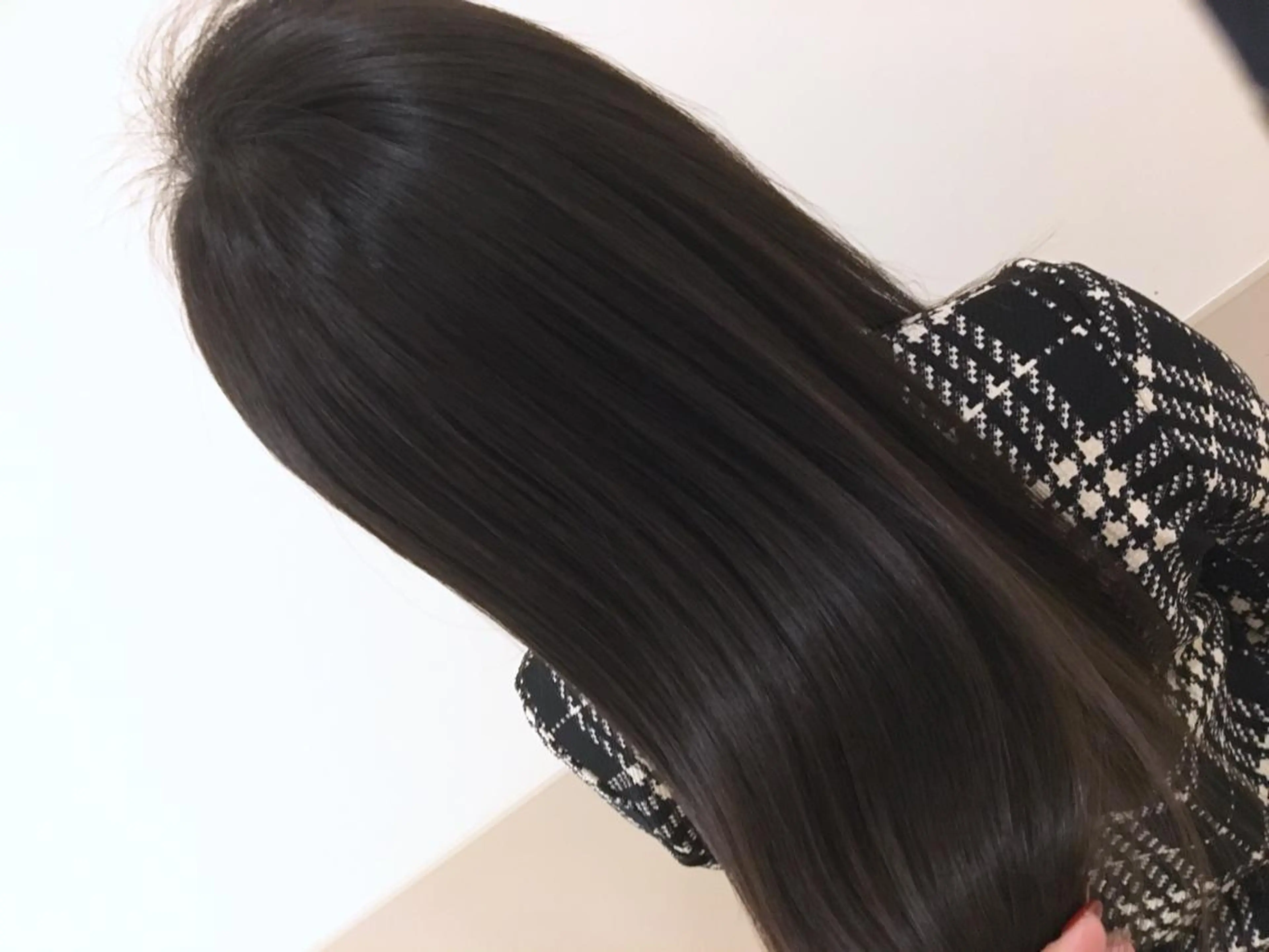 ロング ブリーチなしダブル/ レイヤーカット 小棹のヘアスタイル