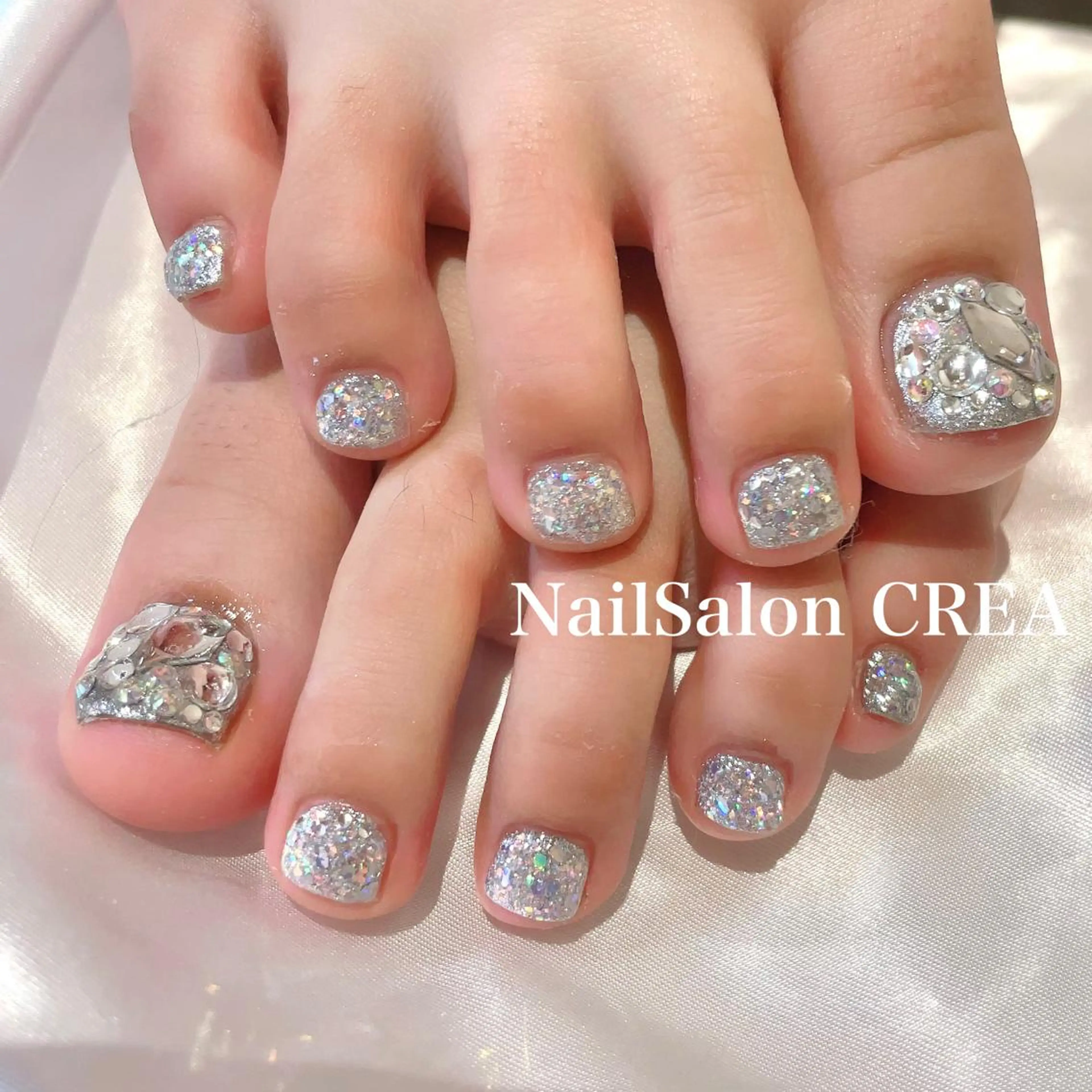 フット2本アートの写真