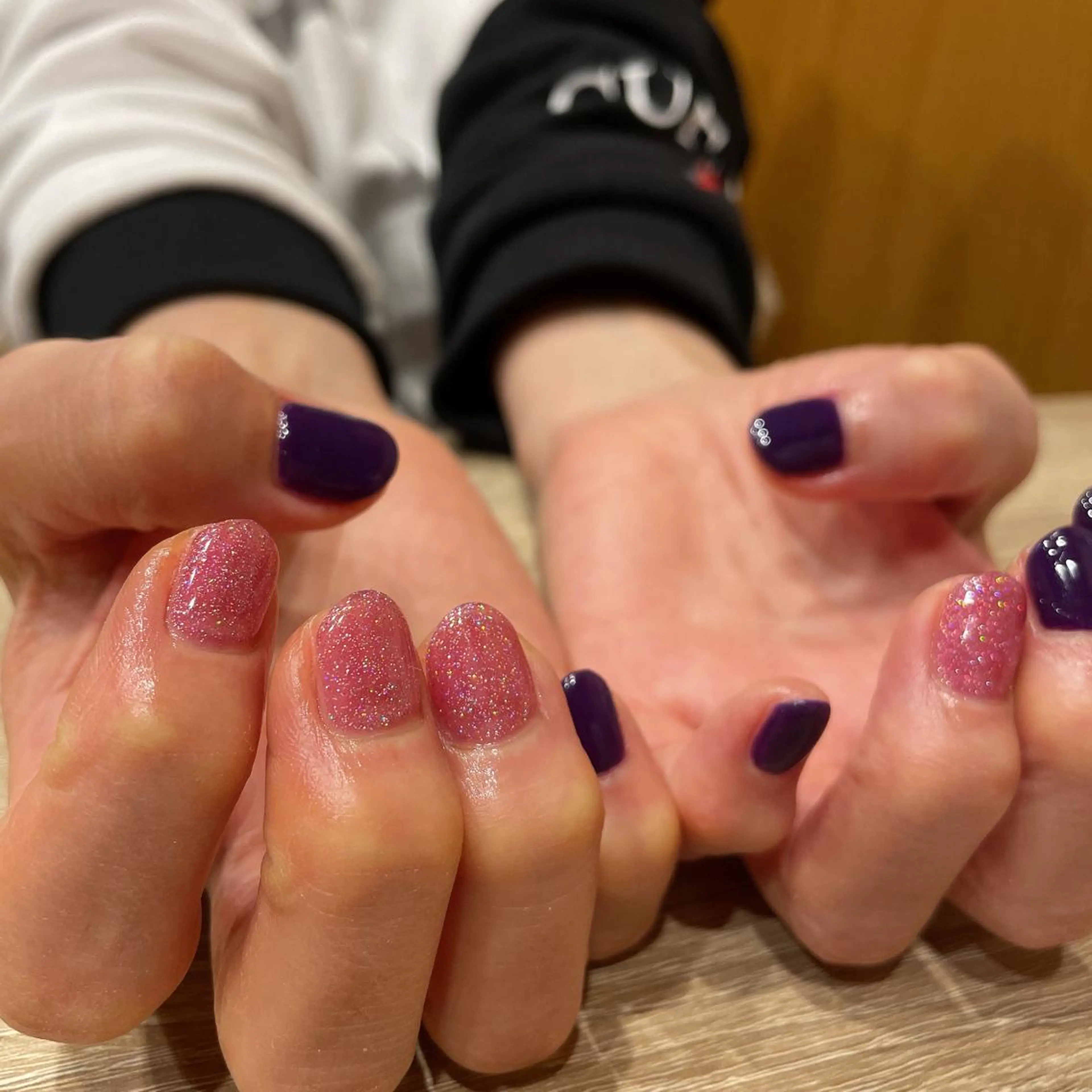 ネイル ラメ(グリッター) ワンカラーネイル liberté所属・liberté🫧 新小岩のネイルデザイン