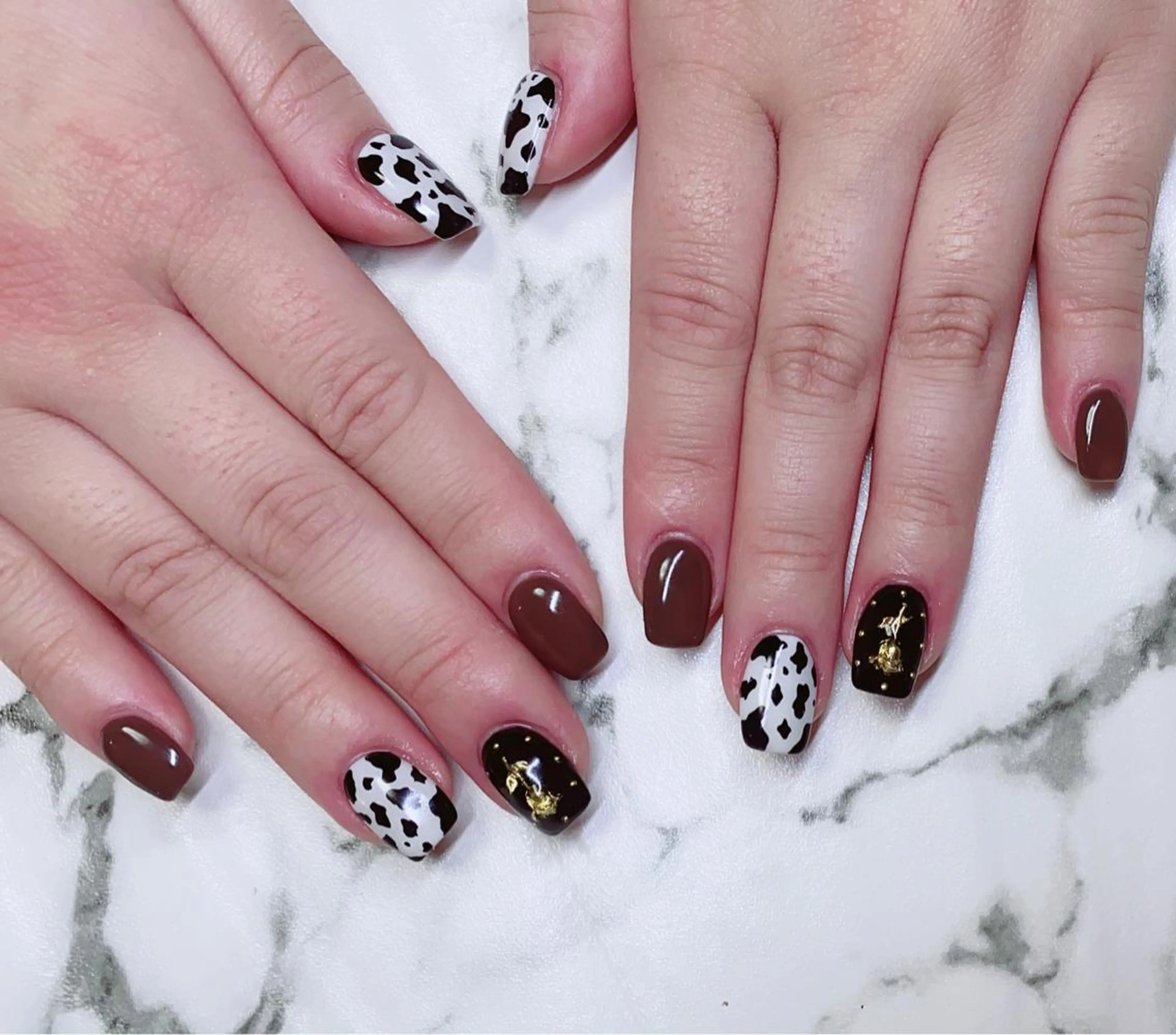 ロング カラー ネイル アートネイル 長さ出し Q Free nailsのネイルデザイン