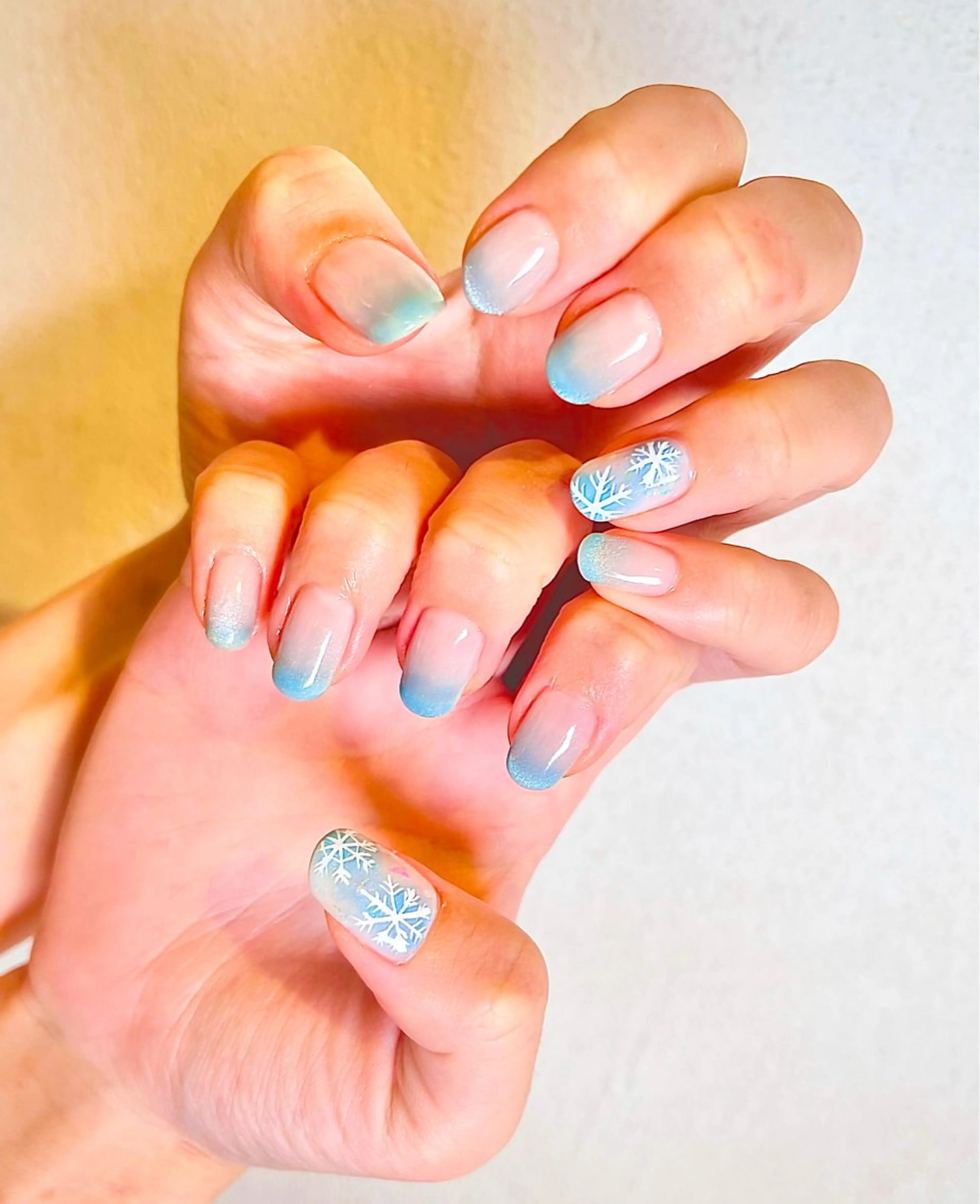 ネイル アートネイル グラデーション マグネットネイル Salon&School Nail du Marche所属・阿部 美香のネイルデザイン