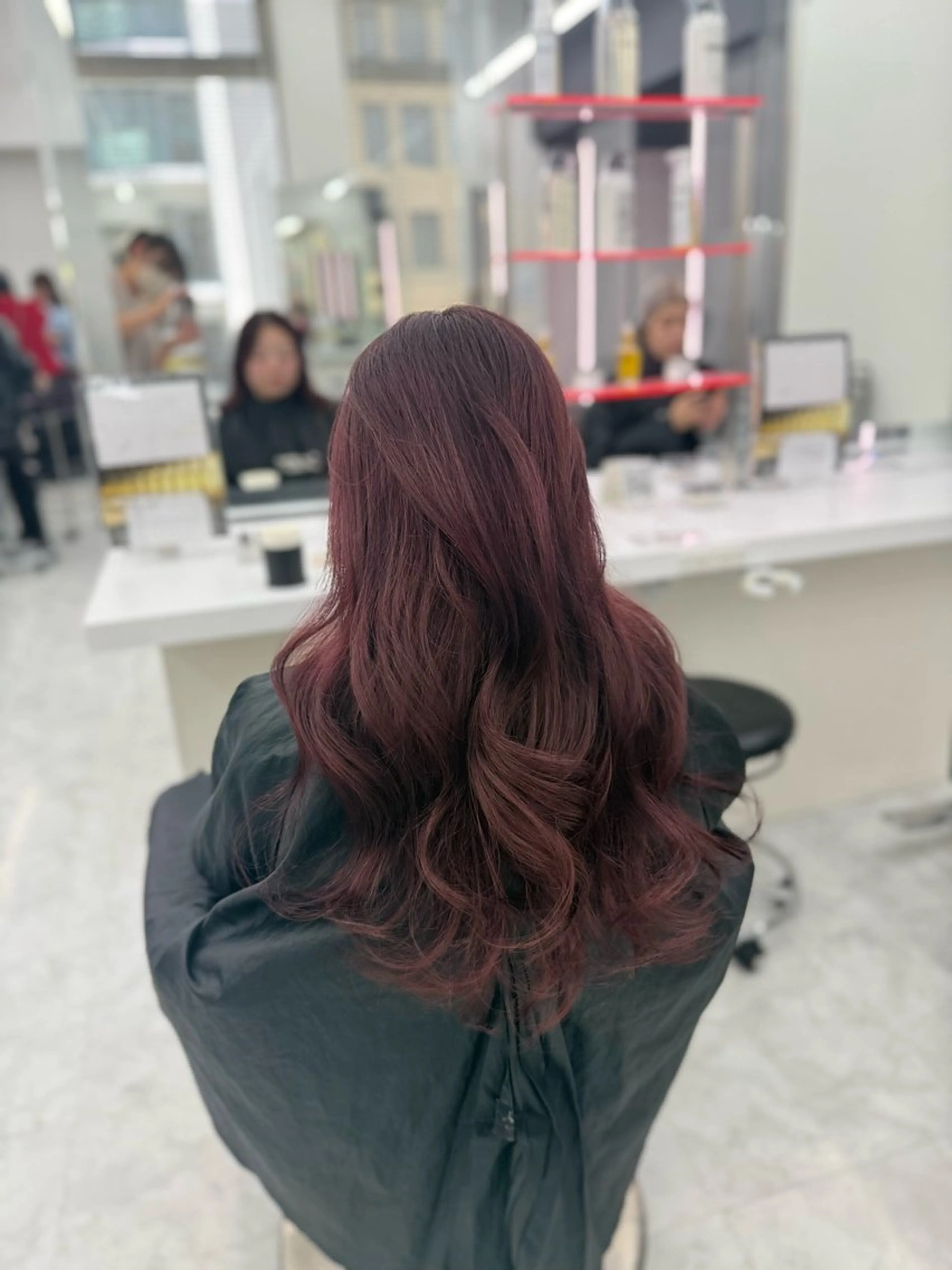 ロング カラー ヘアカラー トリートメント 🥂上品ワンホンヘア 🥂nozomiのヘアスタイル