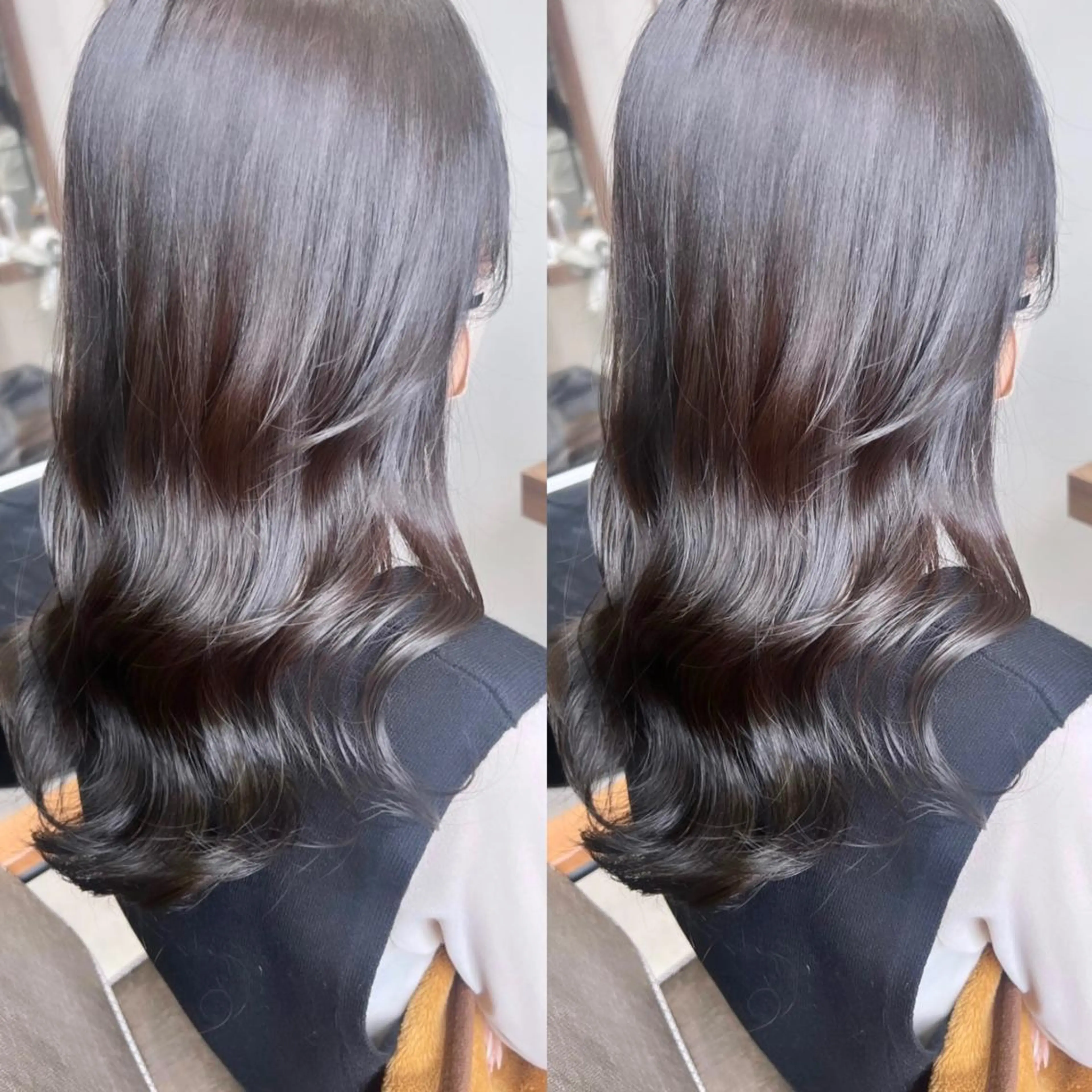 ロング カラー カット ヘアカラー トリートメント ヘアセット 名古屋/髪質改善/ 透明感SHIZUKAのヘアスタイル