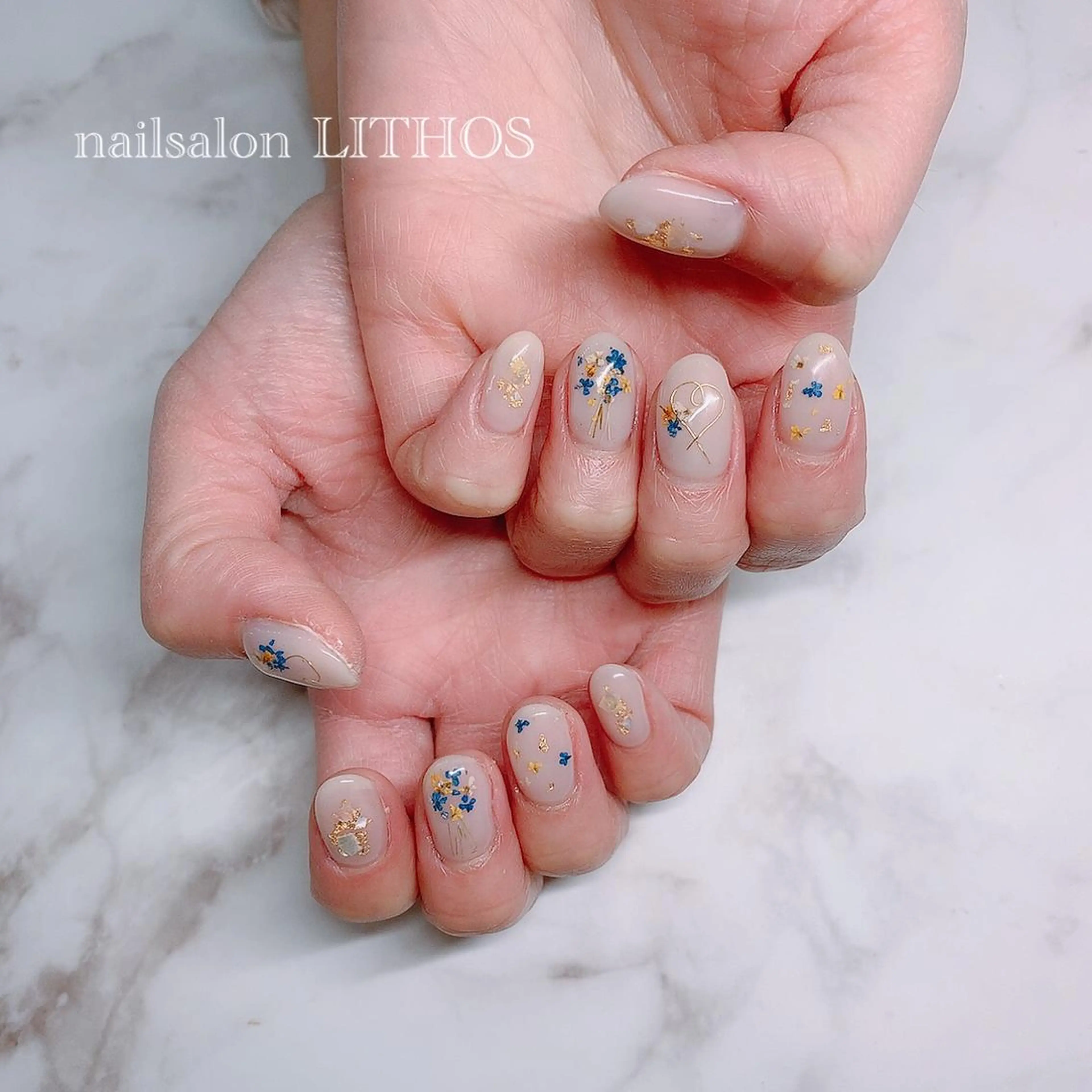 ネイル ハンドネイル nailsalon Lithos所属・nailsalon Recontreのネイルデザイン