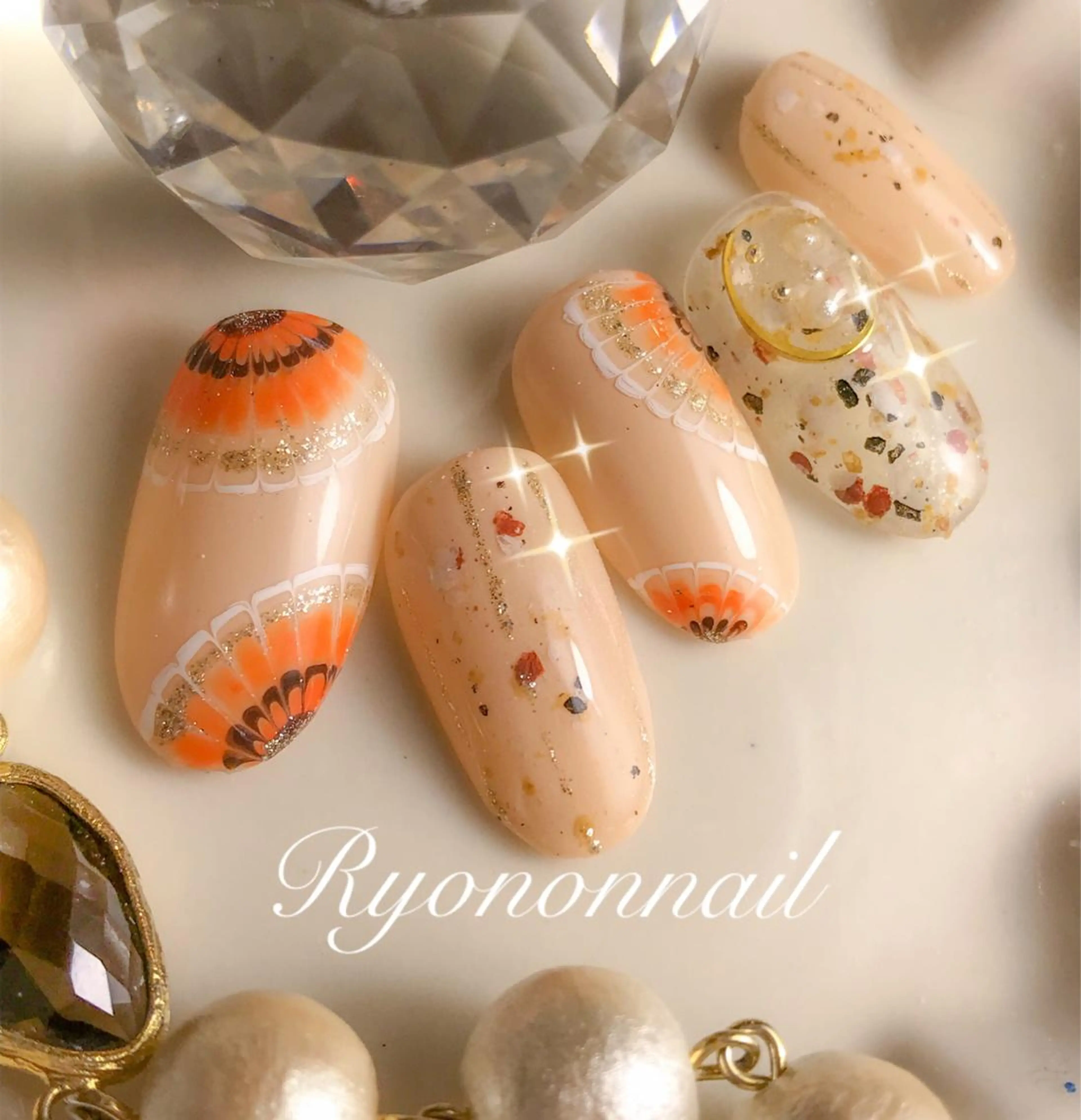 ネイル Ryononnail(リョノンネイル)所属・Ryononnail 上谷典子のネイルデザイン