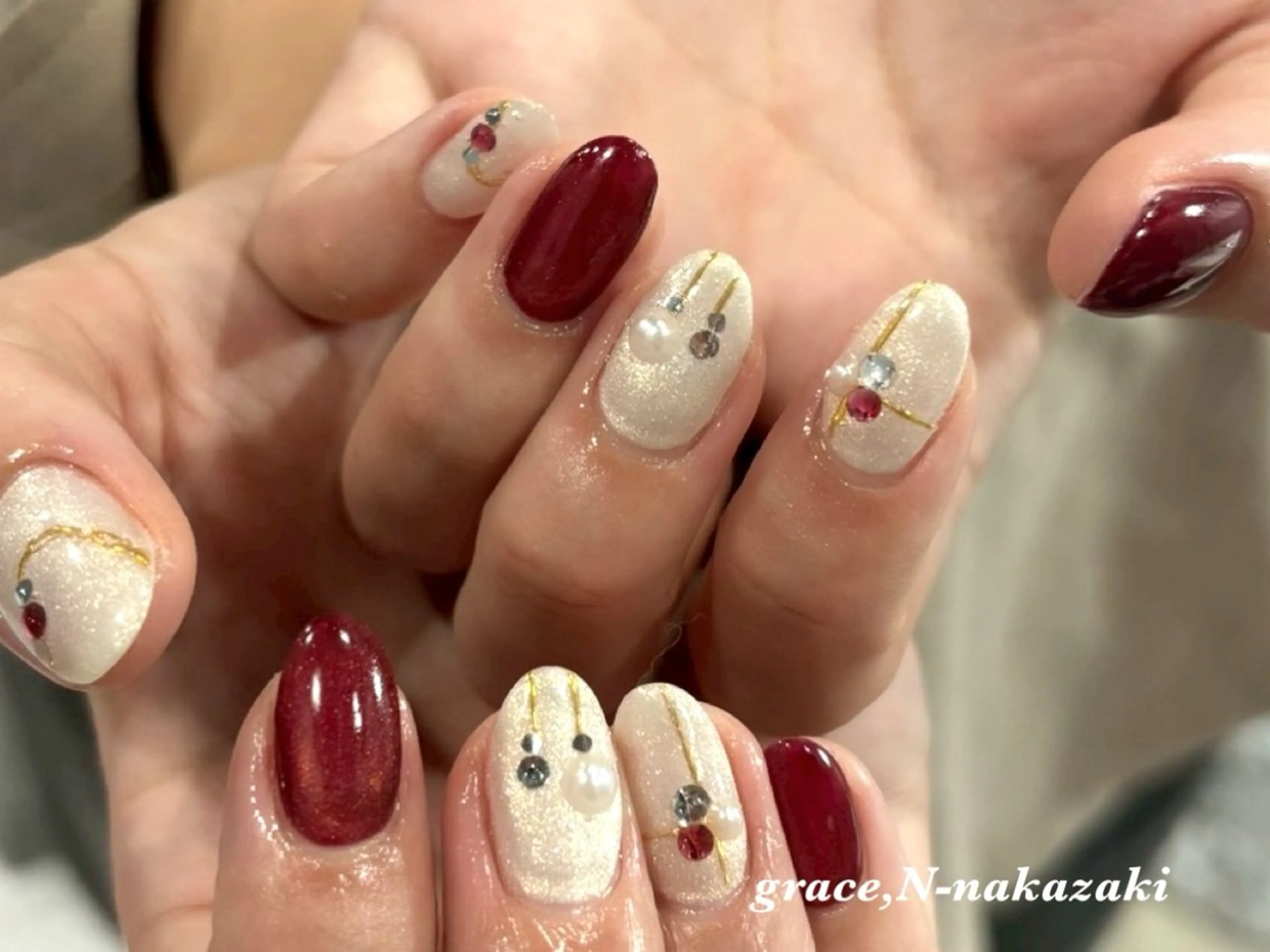 ネイル ハンドネイル grace .N-nakazaki所属・grace,N -nakazaki1のネイルデザイン