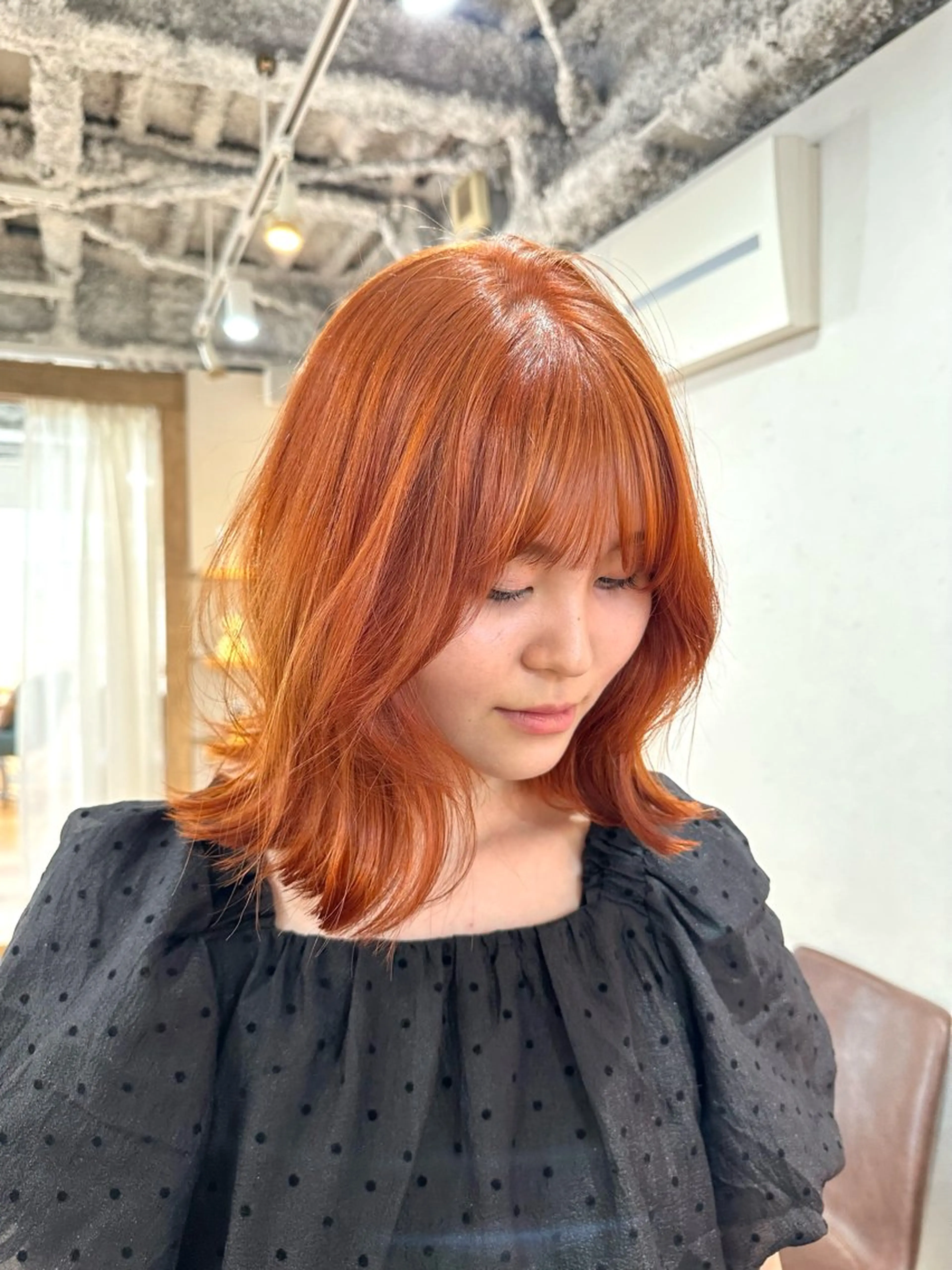 ミディアム カラー カット ヘアカラー TRENCH 自由が丘所属・TRENCH　相澤 果歩のヘアスタイル