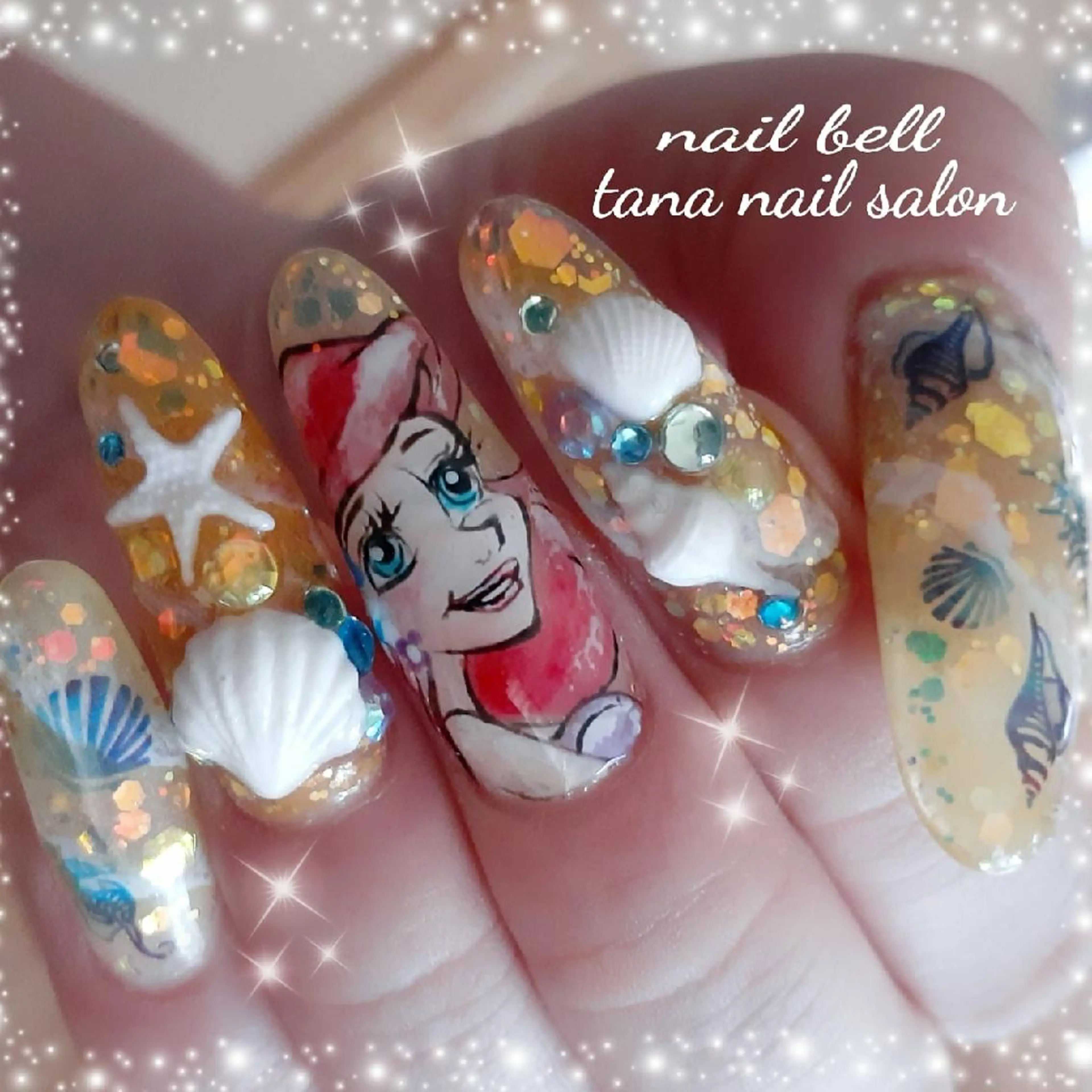 ネイル 占いができるネイルサロン「ネイルベル」所属・さいとう りなのネイルデザイン