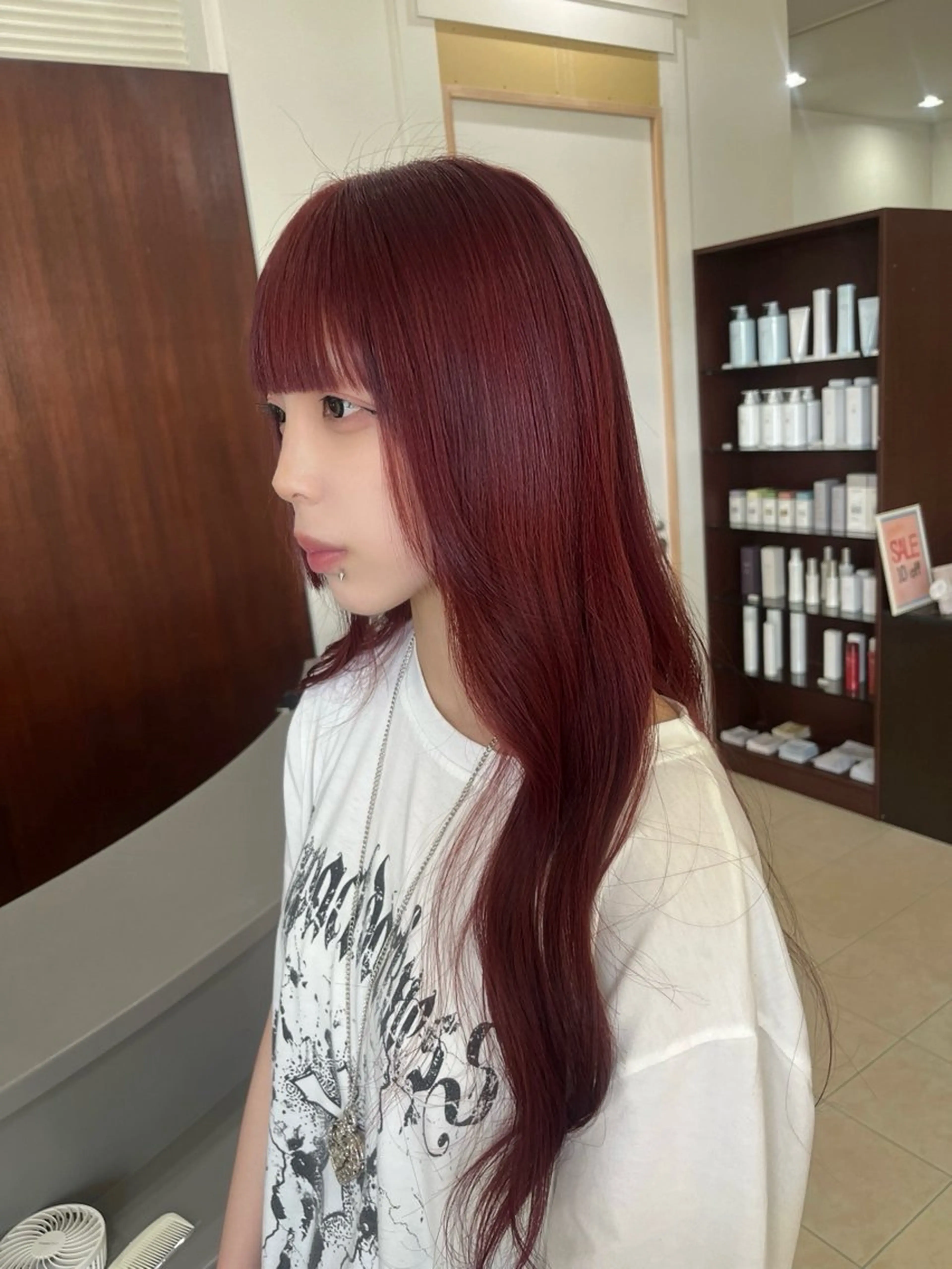 ロング alu所属・alu yuinaのヘアスタイル