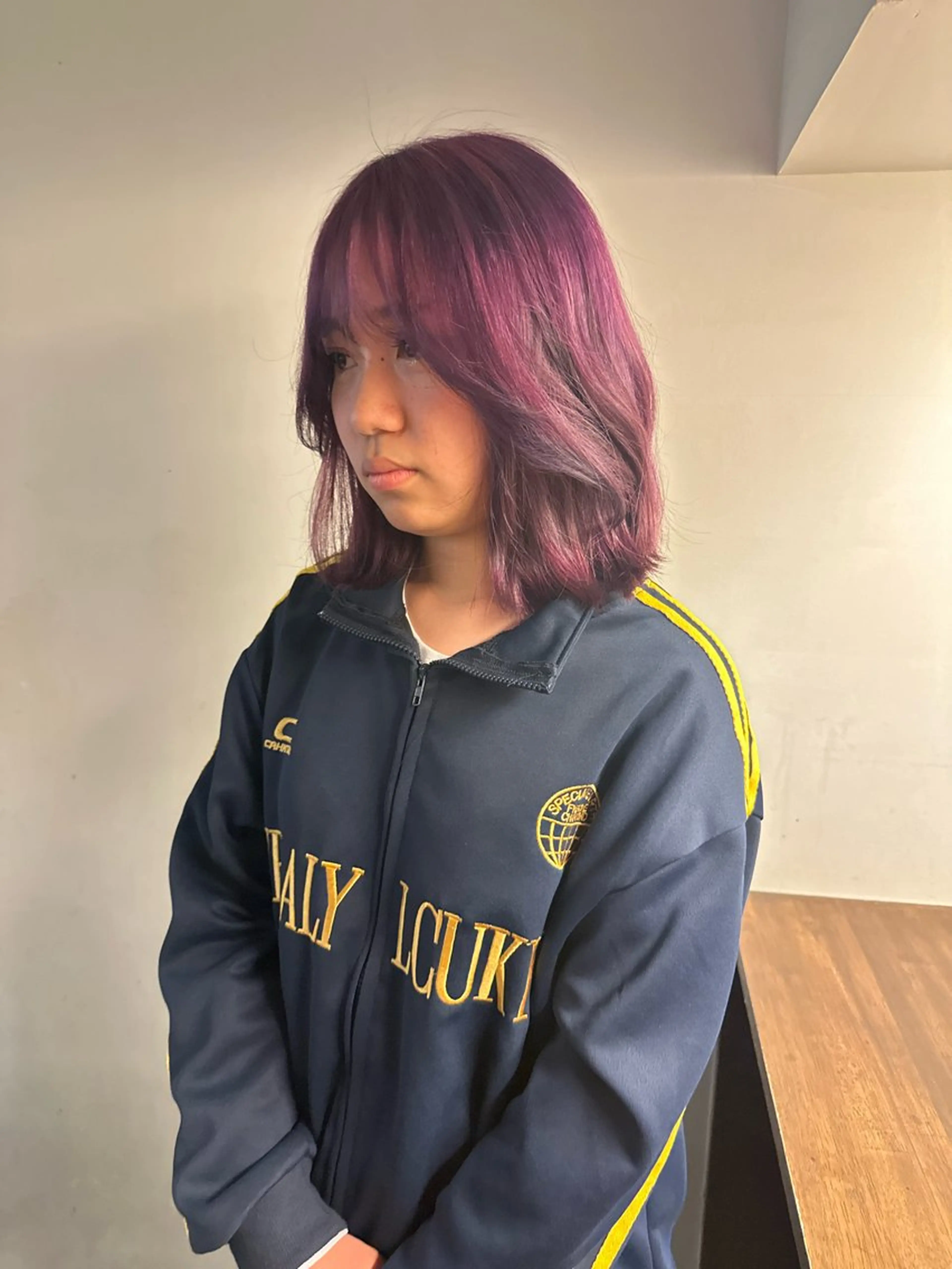 ミディアム カラー 大須/パーマモデル 木場 健斗🌳のヘアスタイル