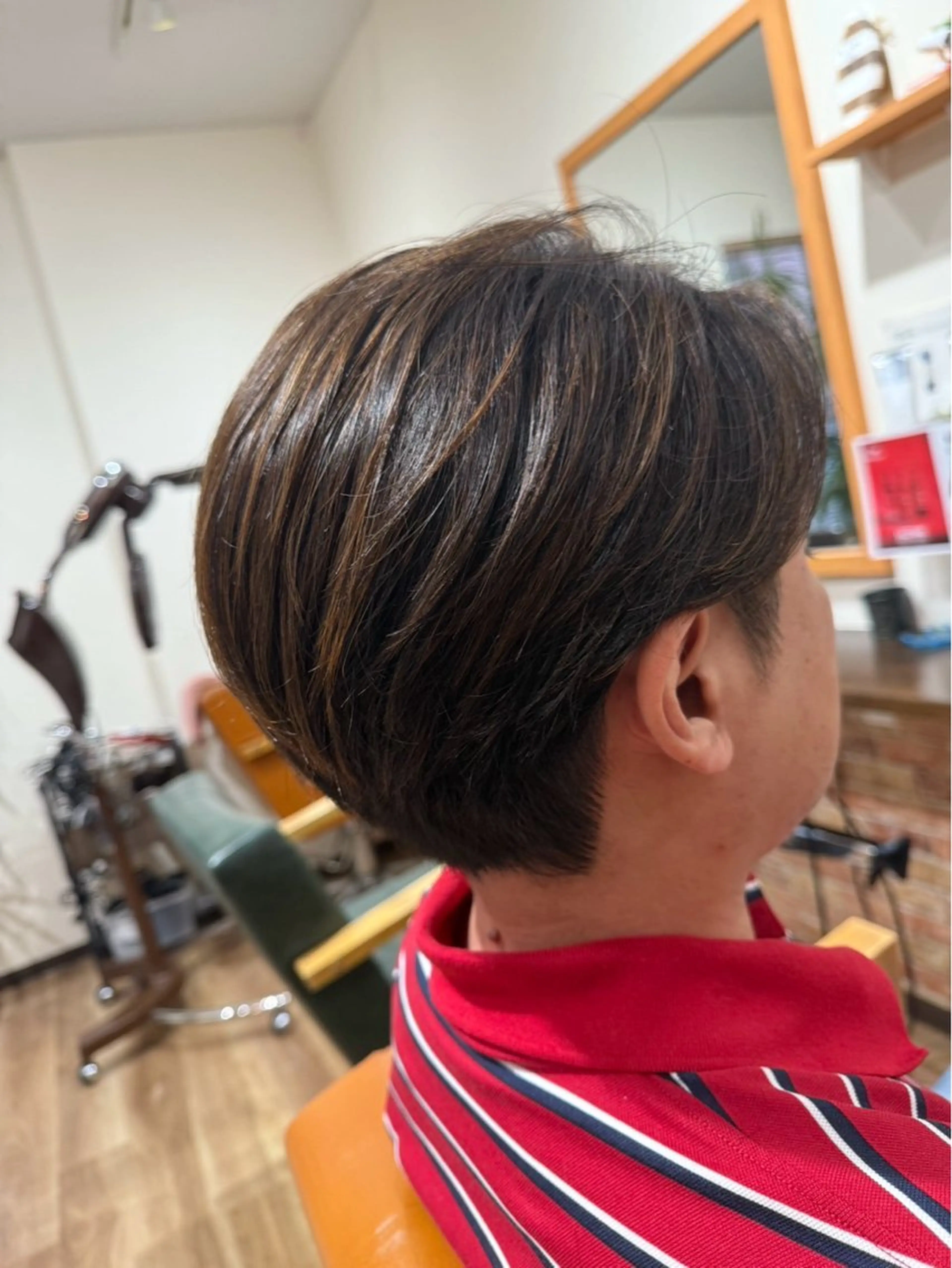 カラー メンズ 𝕹 𝕽のヘアスタイル