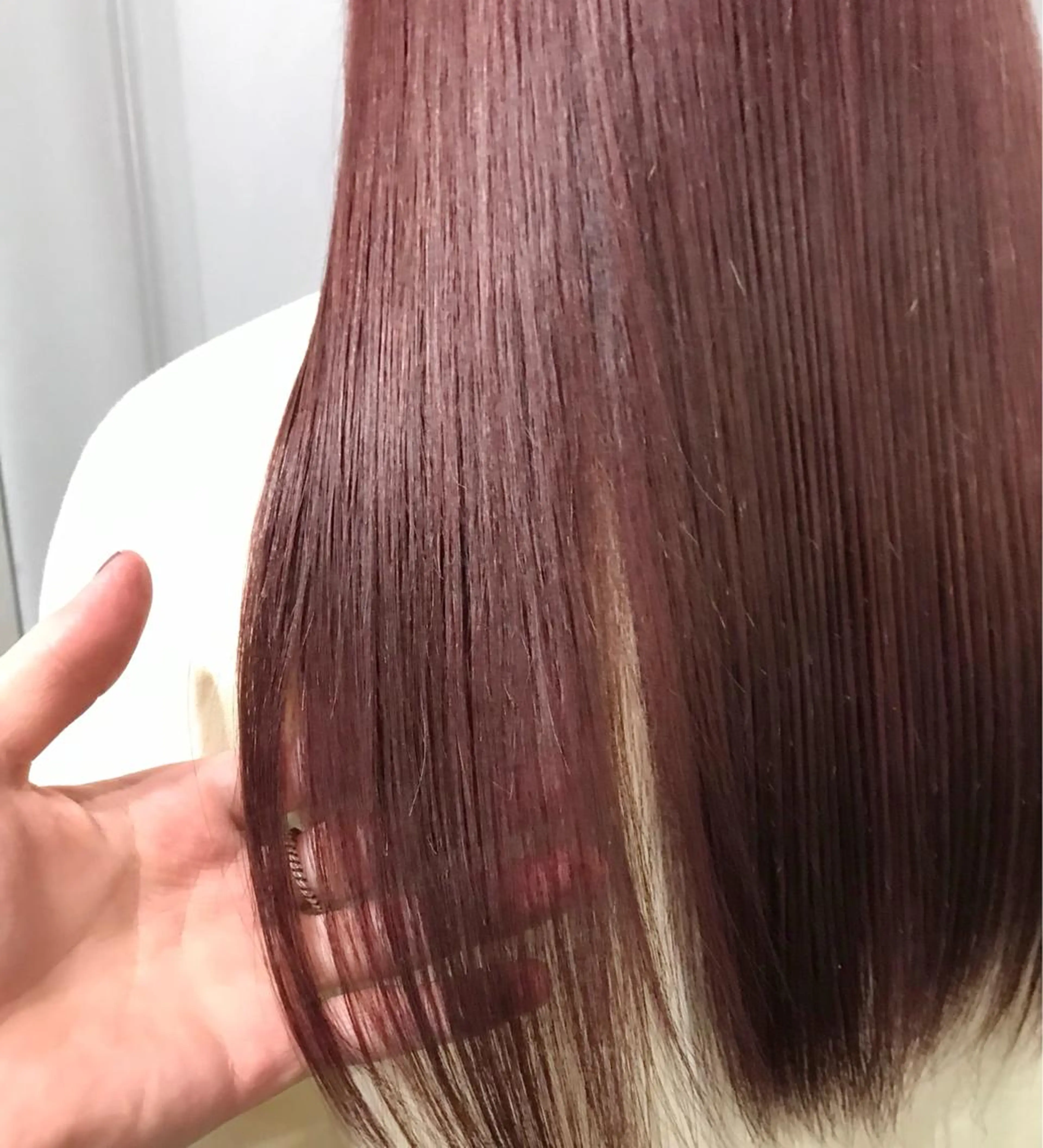 ロング カラー ラベンダーカラー ピンクカラー ピンクラベンダー Piaコータロー ハイトーン&‪ボブのヘアスタイル