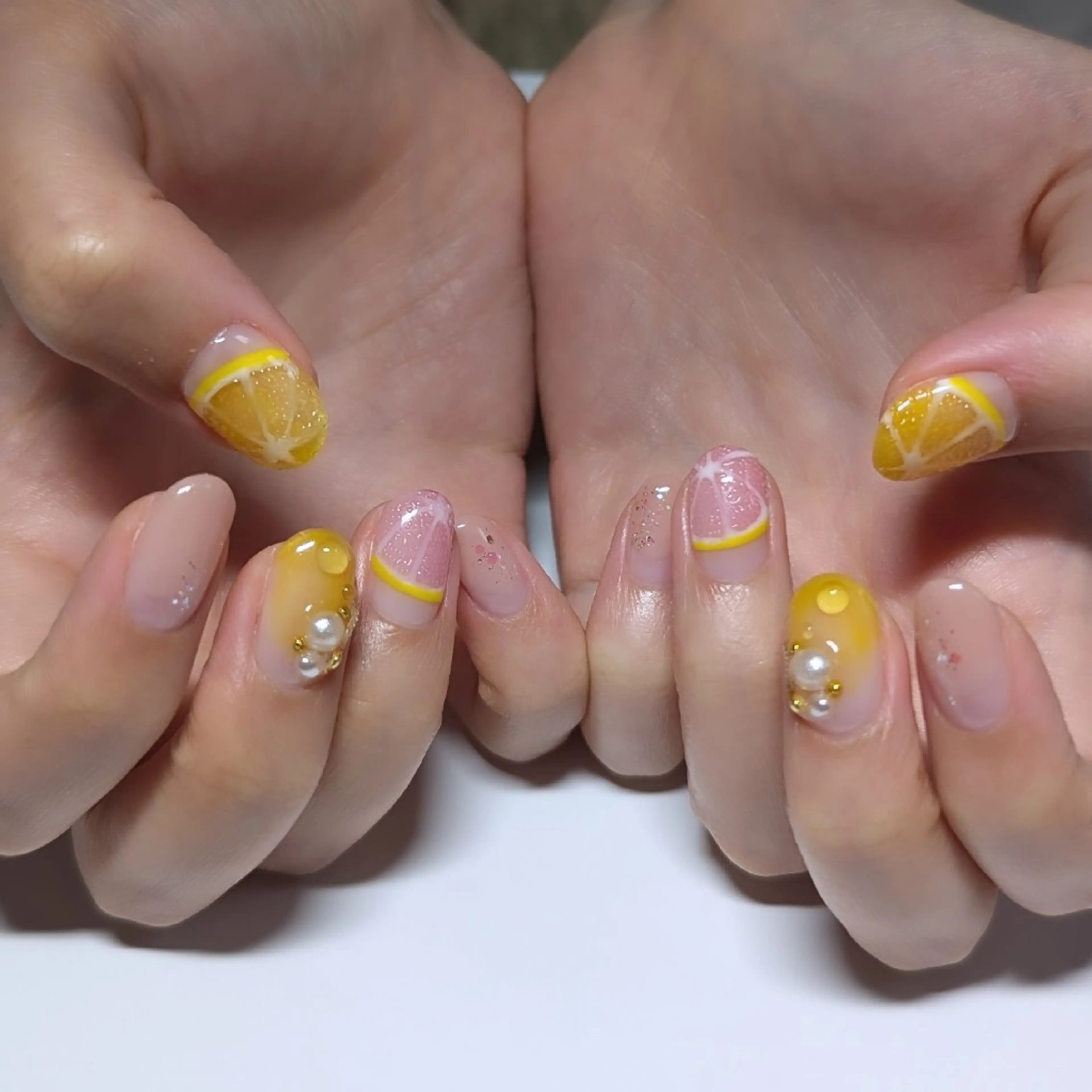 ネイル 長さ出し ハンドネイル KANON所属・☆ KANON☆のネイルデザイン