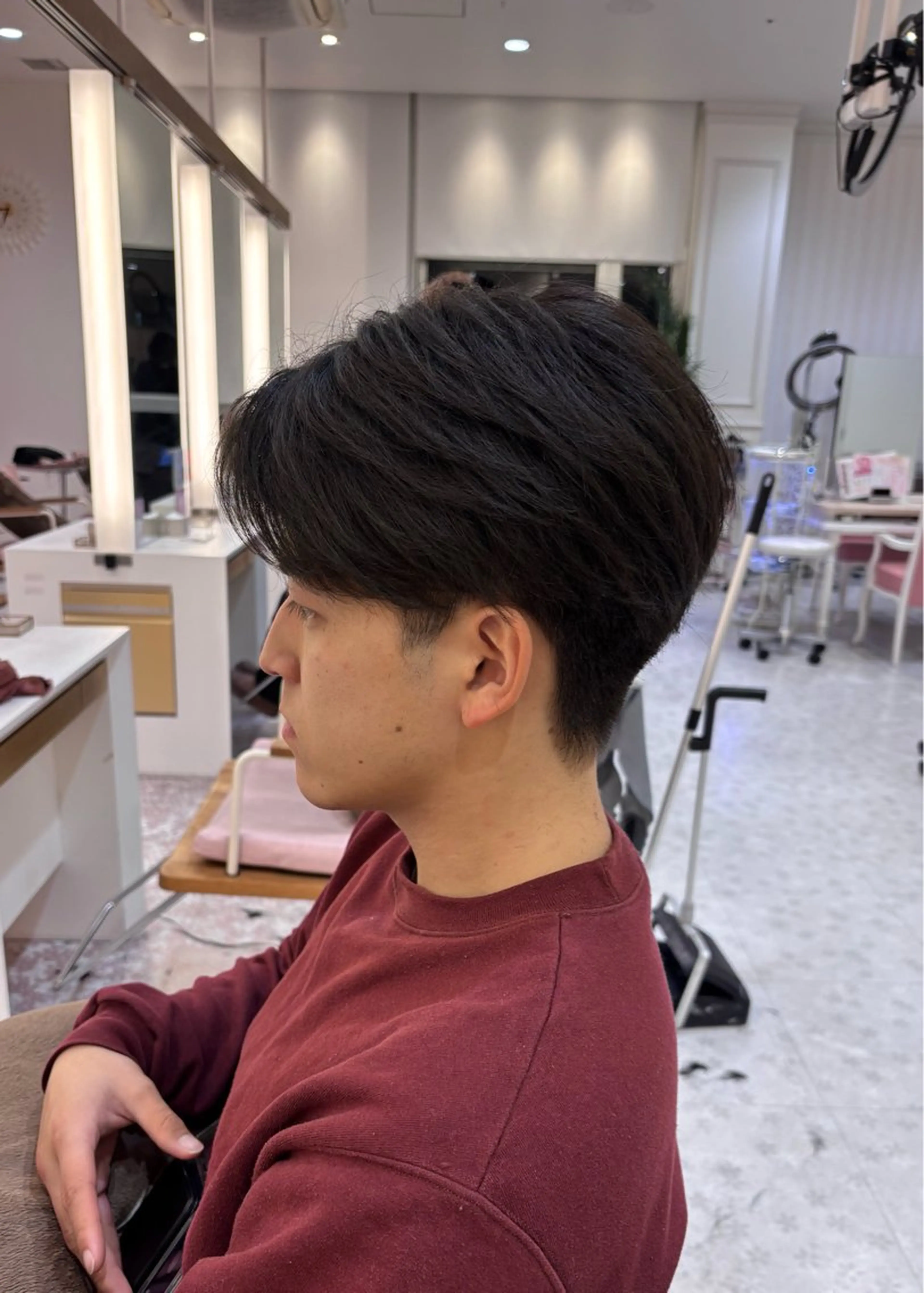 メンズ カット 韓国ヘア/カラー /女性モデル募集中のヘアスタイル