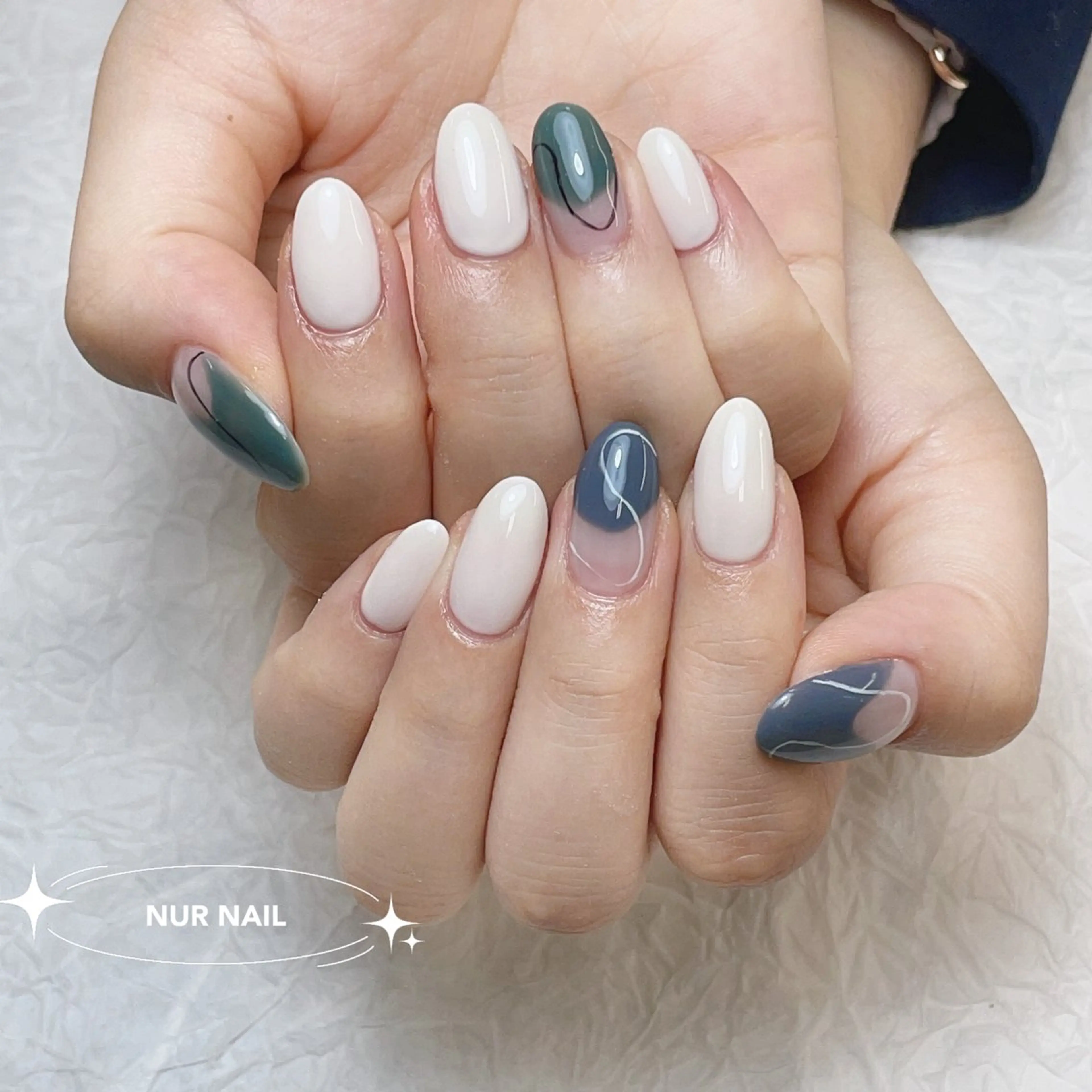 ネイル ハンドネイル ハンドケア 🫧NUR NAIL✨のネイルデザイン