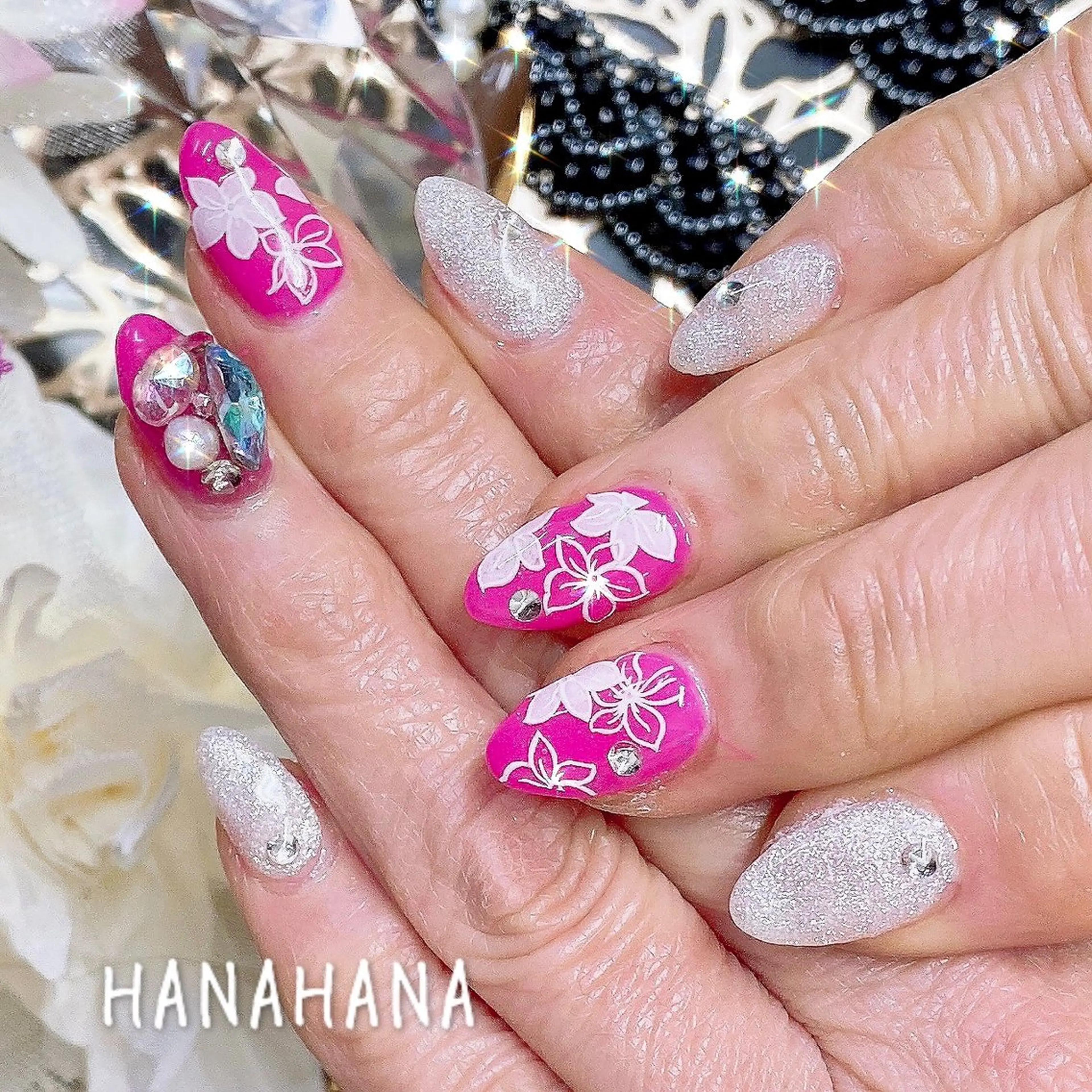 ネイル ジェルネイル HANAHANAのネイルデザイン