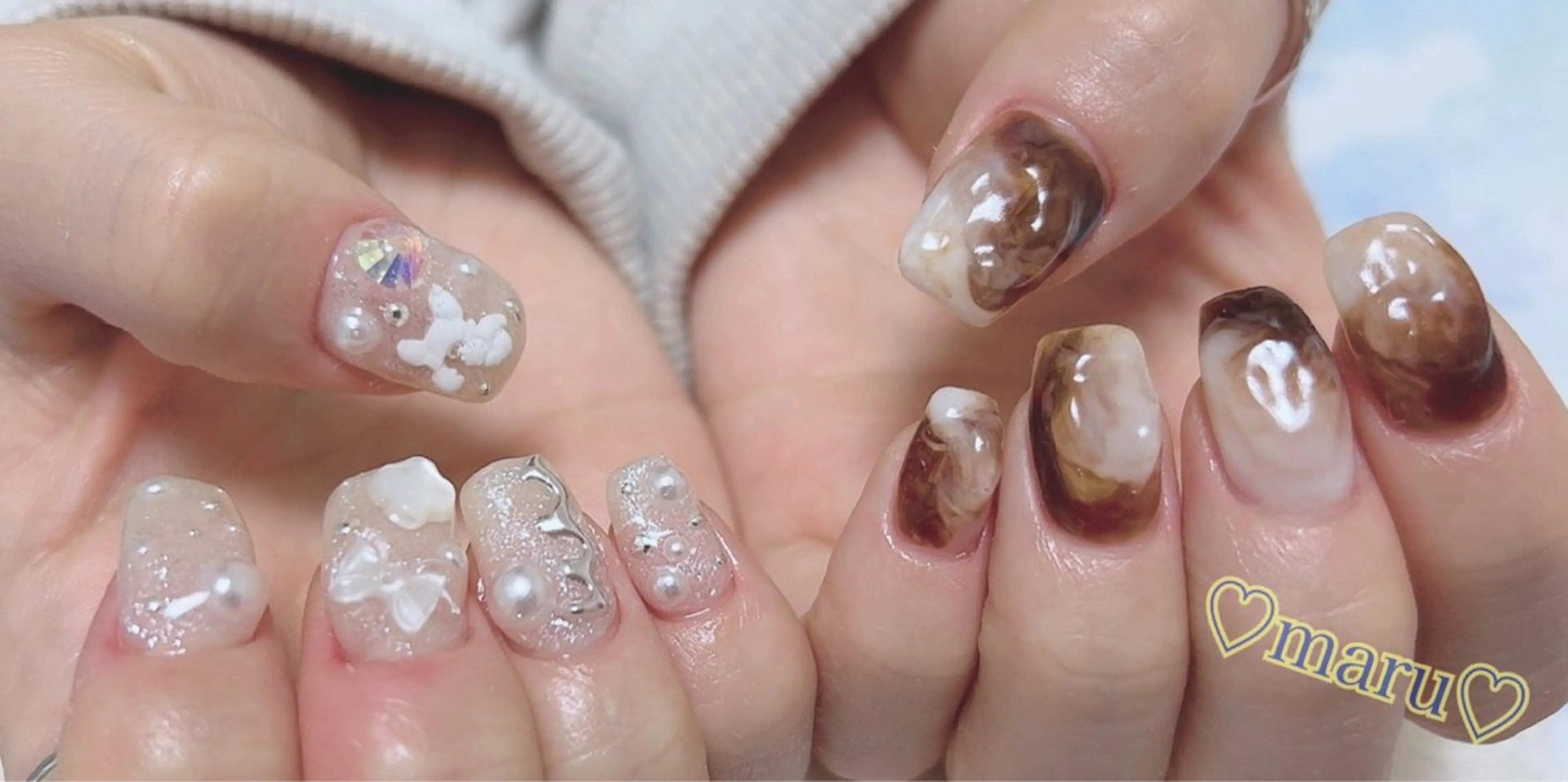 ネイル ハンドネイル フットネイル まるみ ♡のその他イメージ