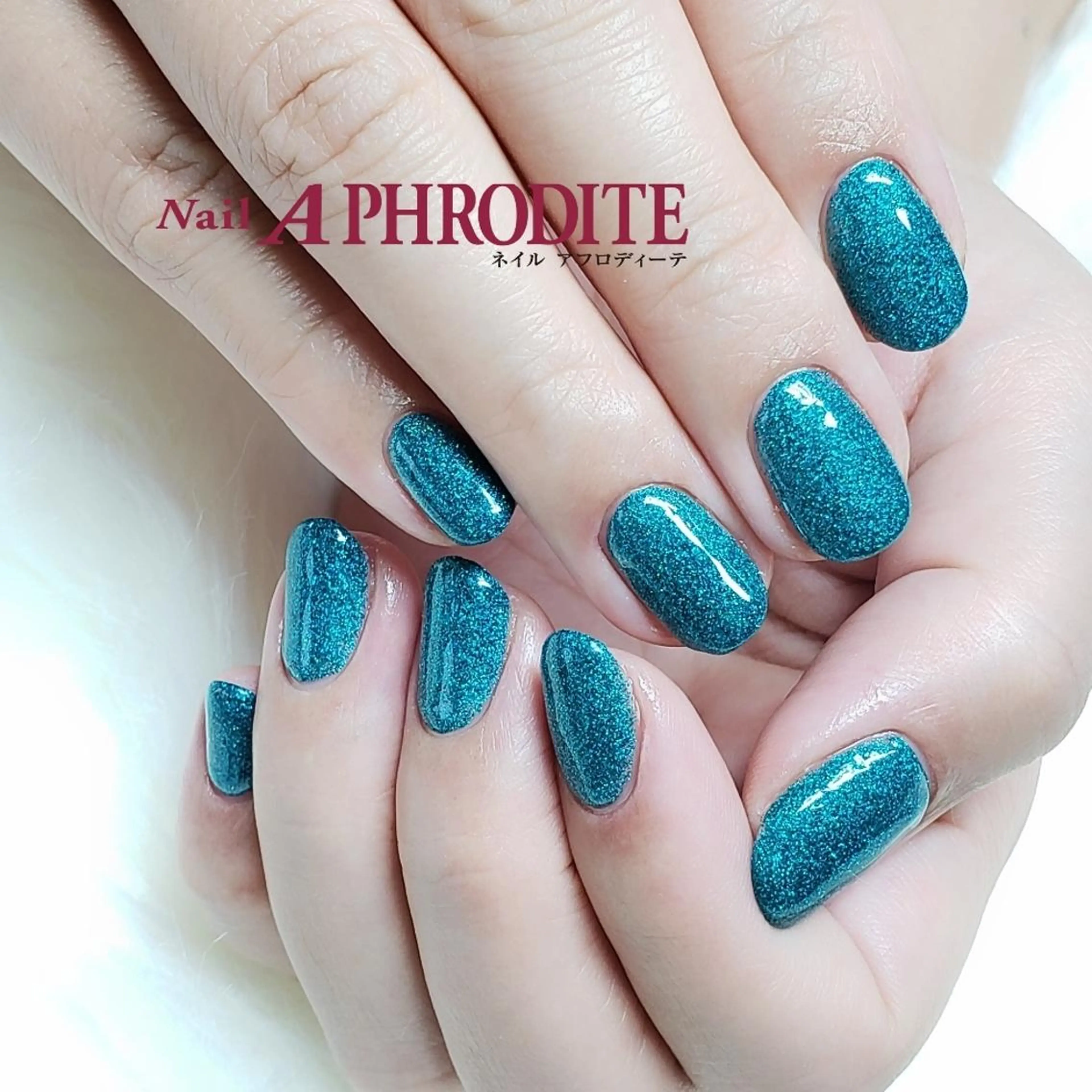 ネイル ラメ(グリッター) Nail Aphroditeのネイルデザイン