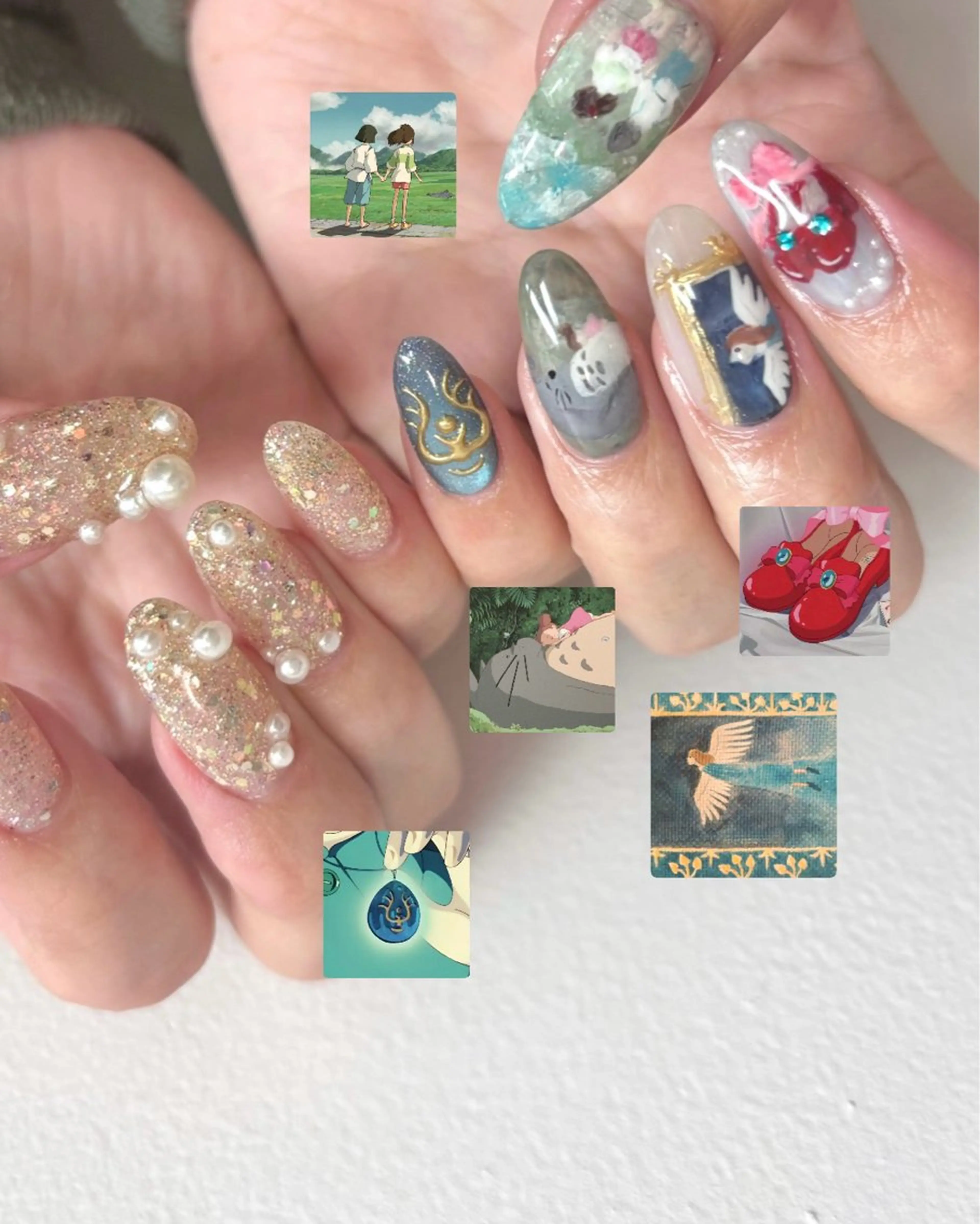 ネイル ネイルエルーシェ所属・Manatsu🌻 立川ネイリストのネイルデザイン