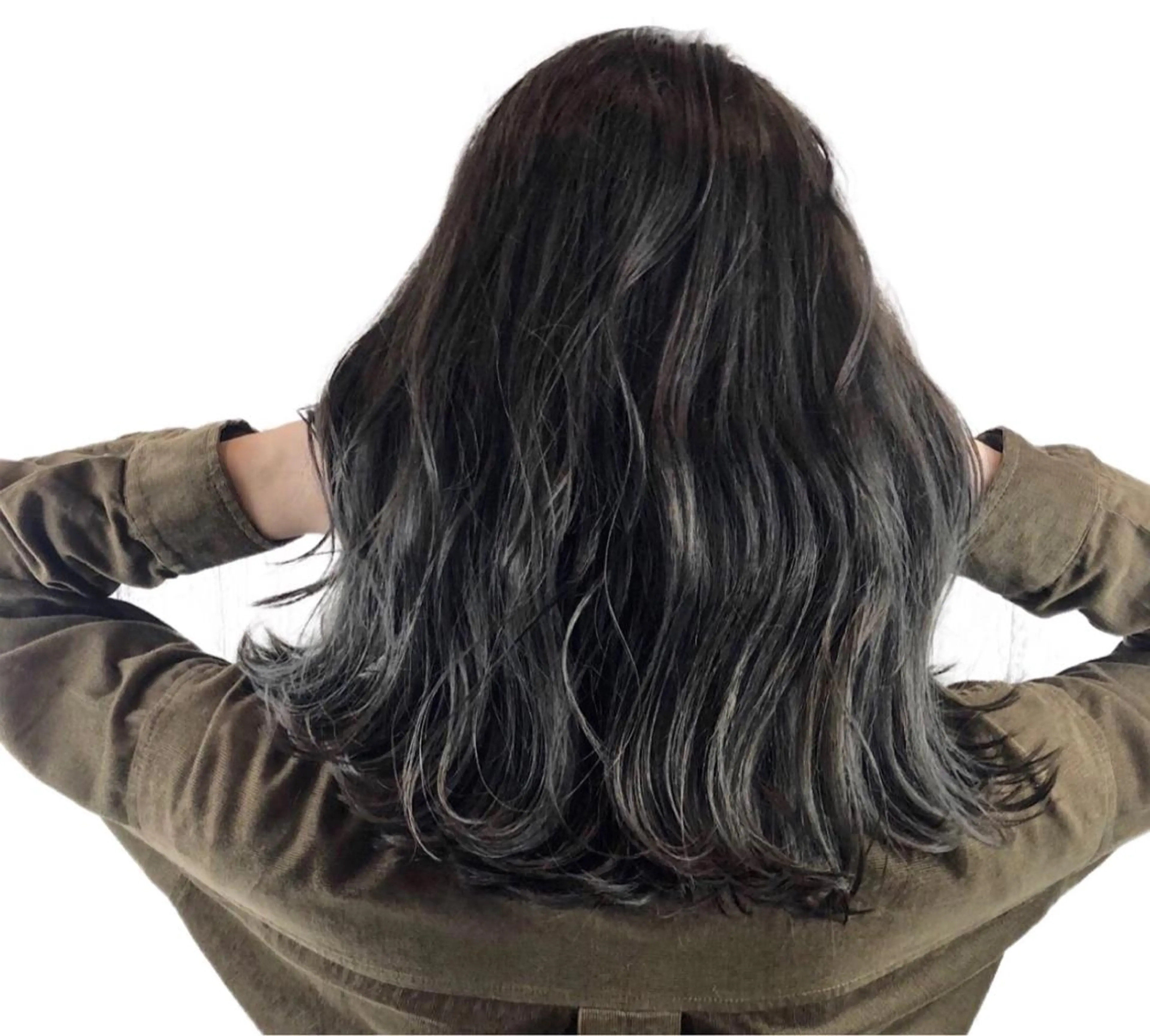 セミロング カラー ケアブリーチ /髪質 改善/古橋圭史郎のヘアスタイル