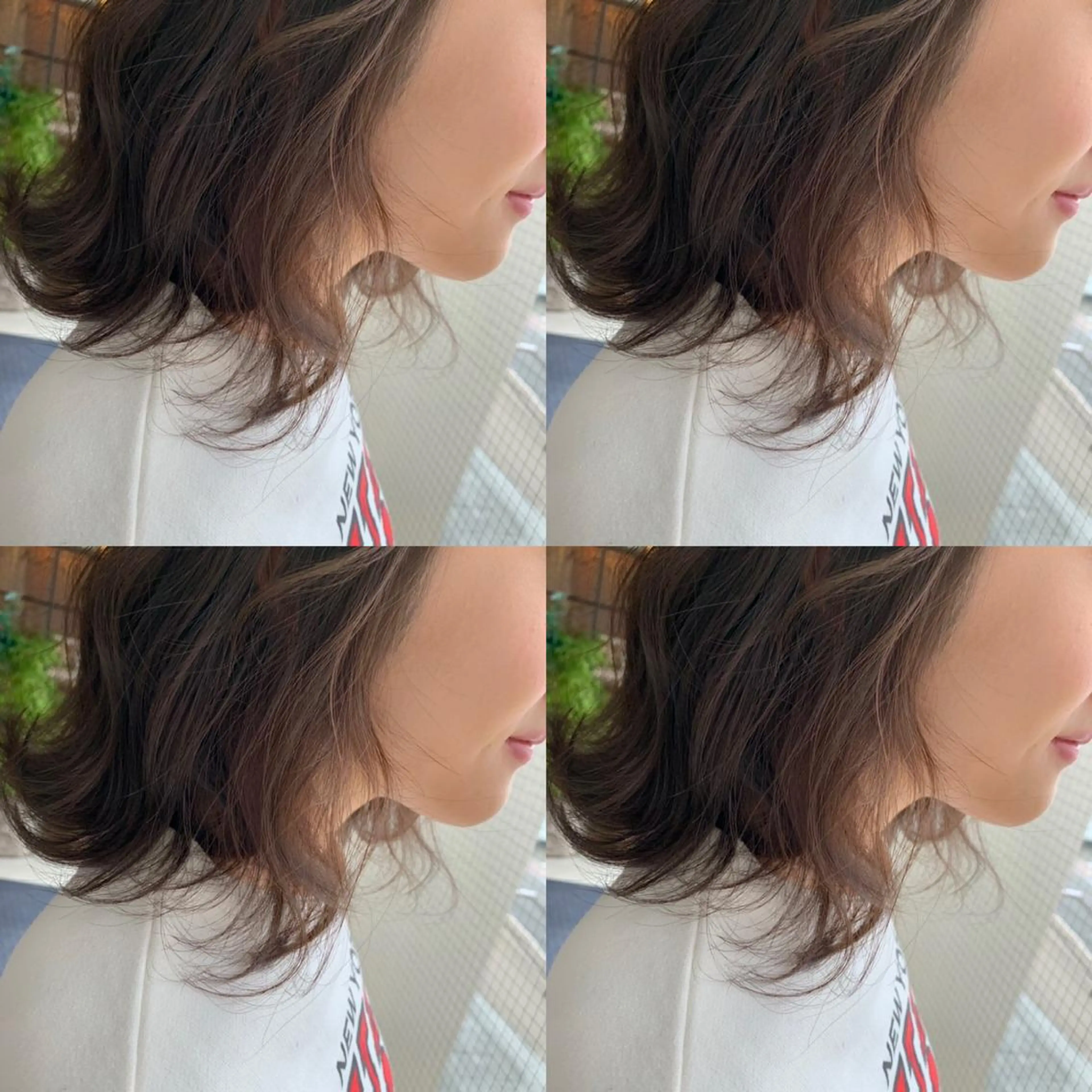 セミロング カラー アブアイ所属・艶髪・酸性ストレート フリツのヘアスタイル