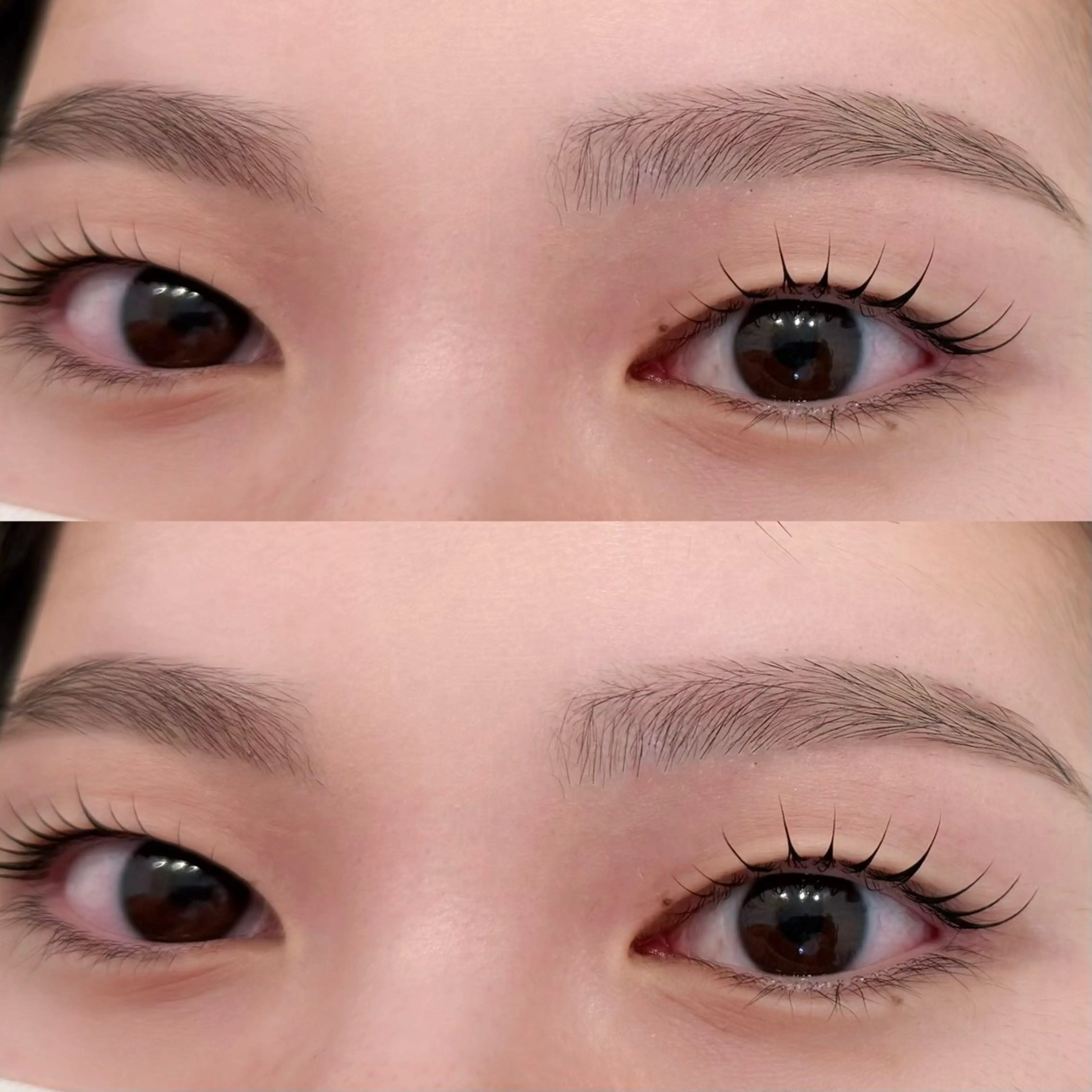 🥨似合わせまつげパーマ+アイブロウWAX+間引き🥨の写真