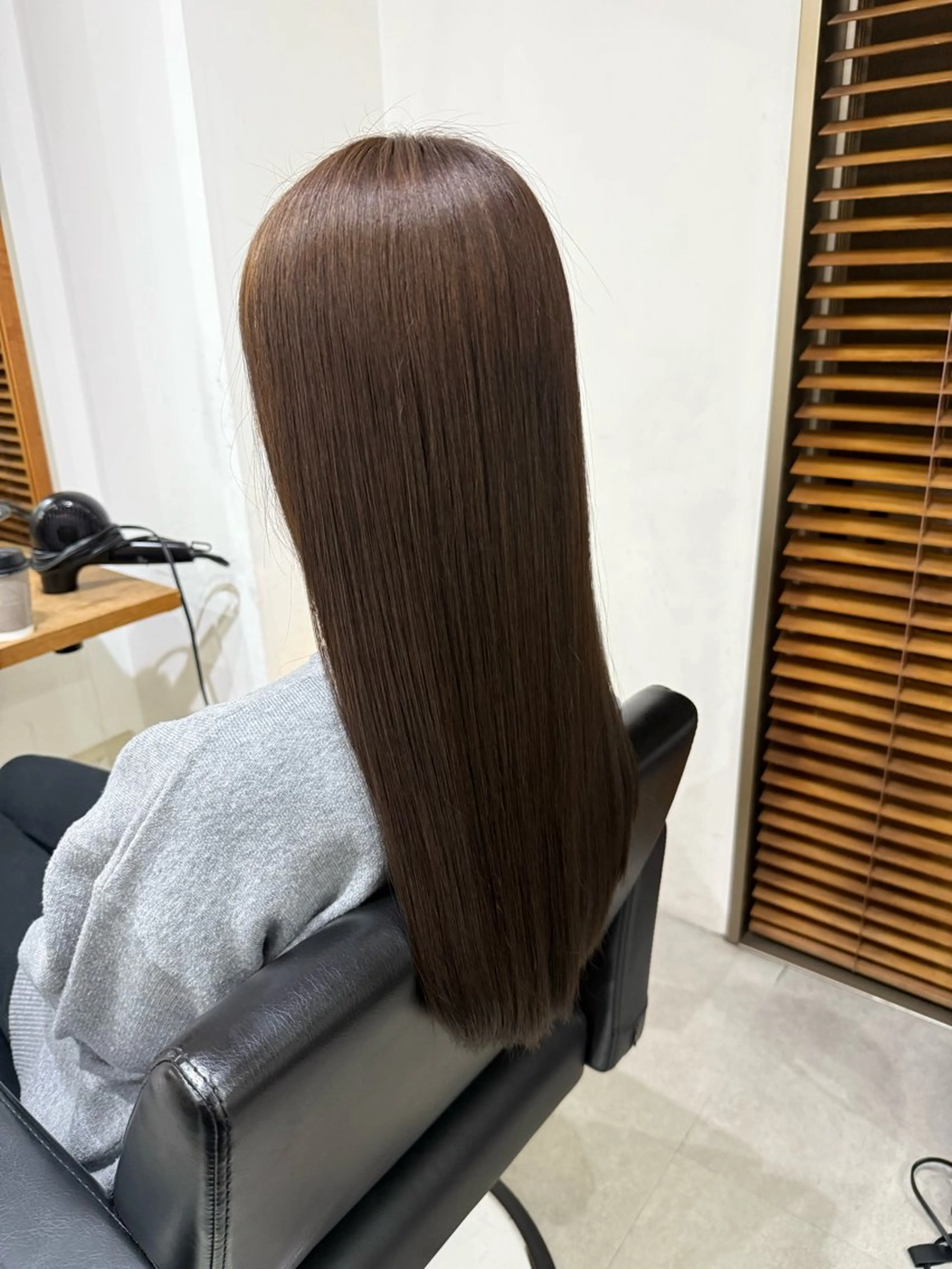 ロング 銀座⚜️【脱白髪染め 美髪矯正】トグチのヘアスタイル