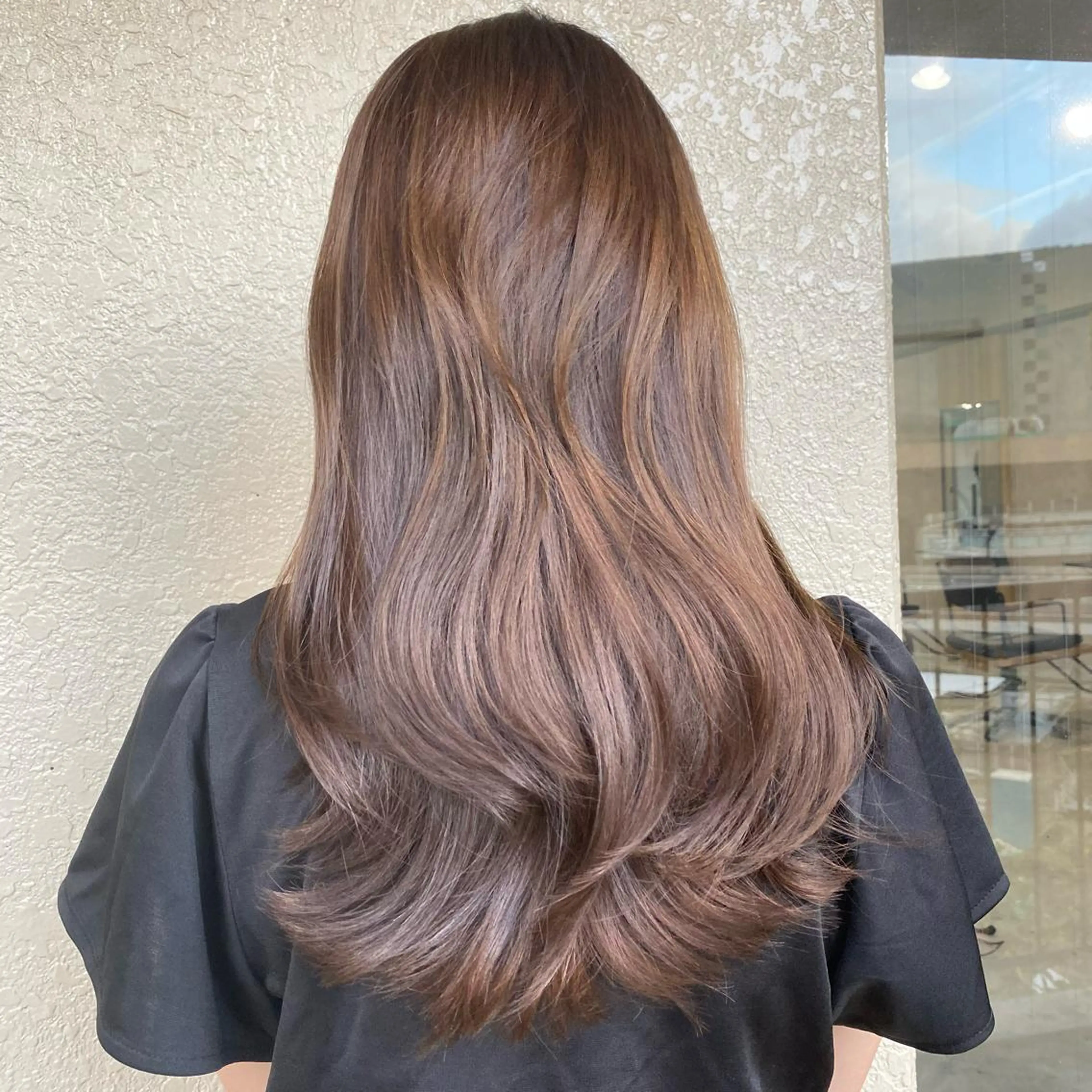 ロング カラー 韓国レイヤー/ 顔周り💕田中将吾のヘアスタイル